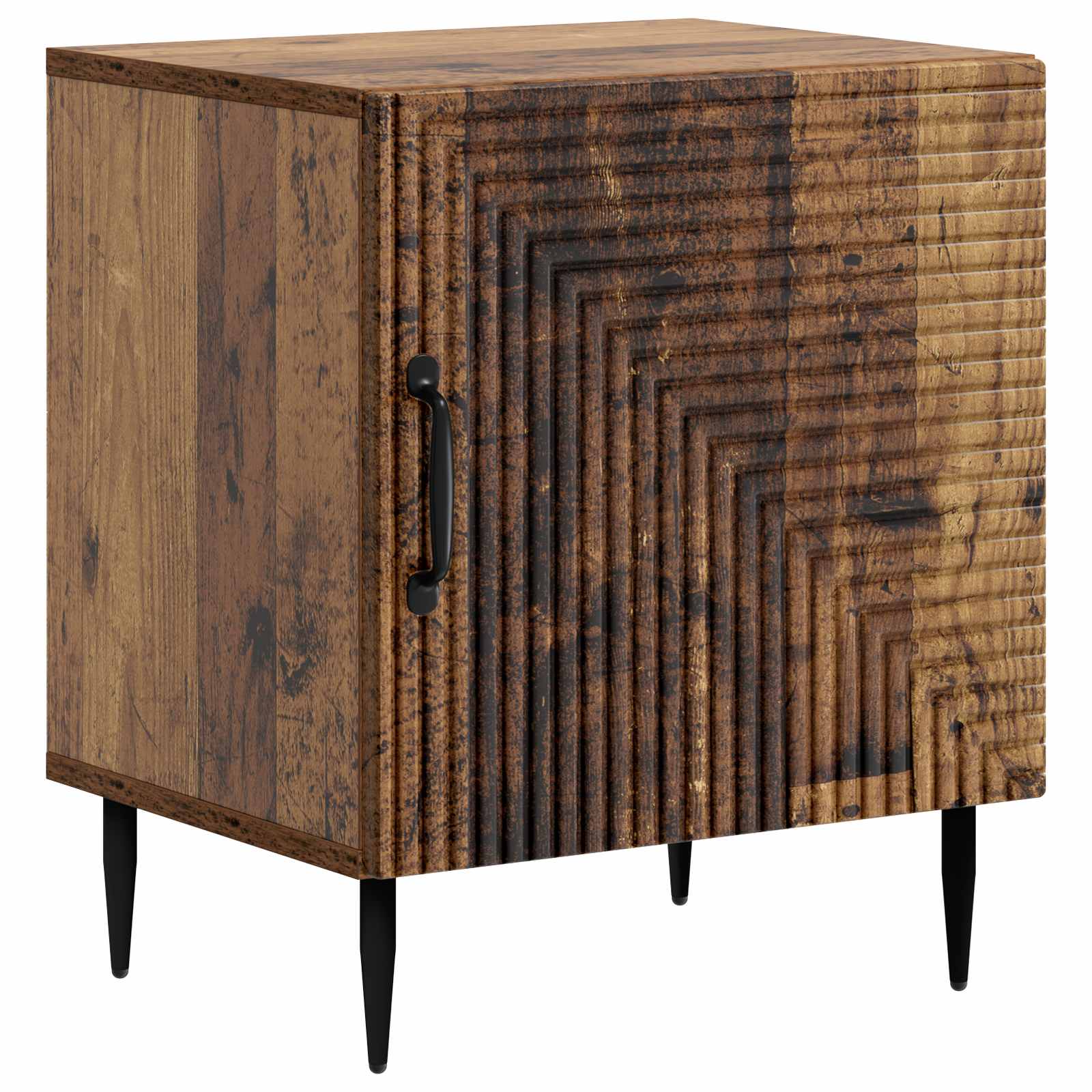 Cabinet de chevet 2 pcs Bois ancien 43 x 34,5 x 50 cm - XIOS