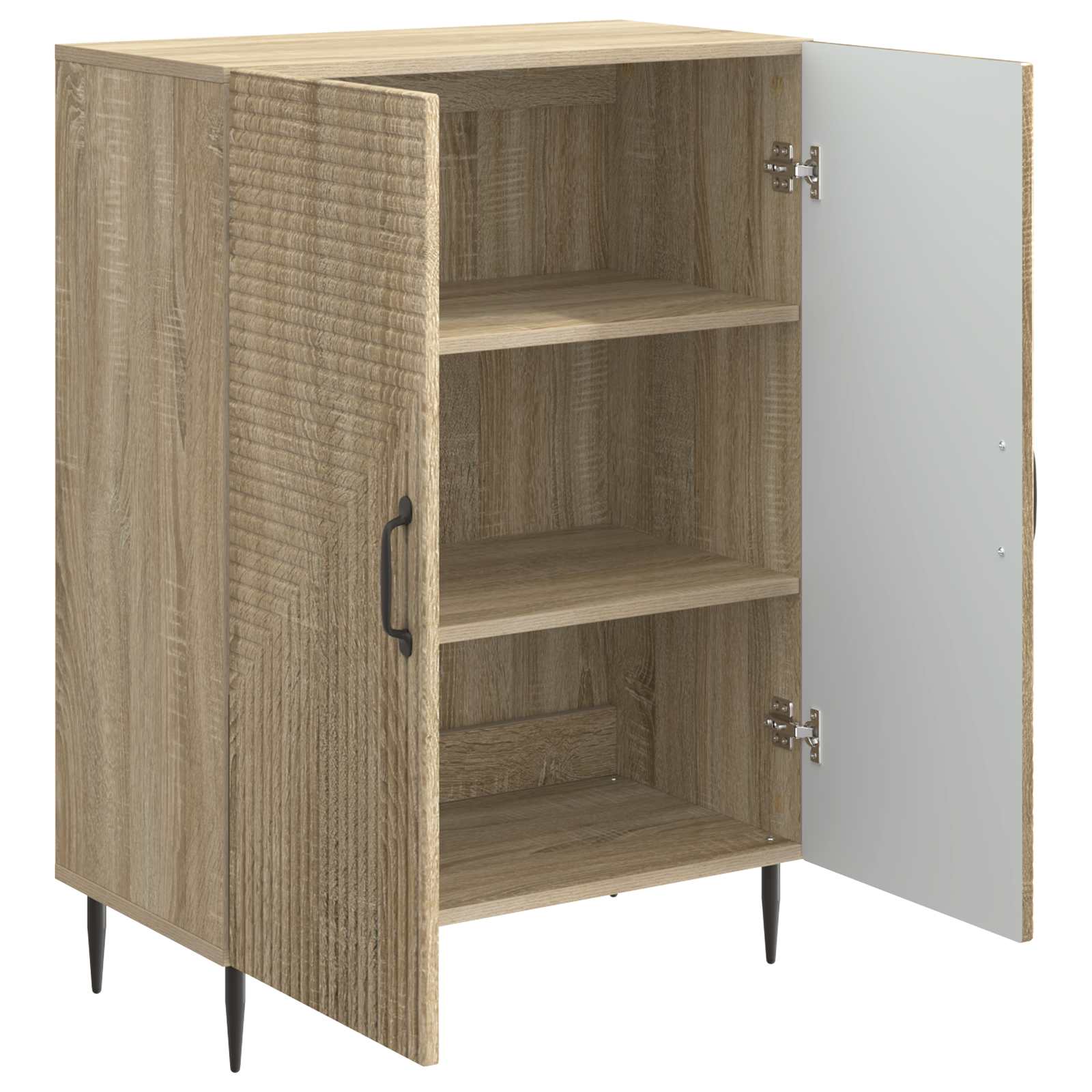 Buffet Chêne Sonoma 66 x 34,5 x 89,5 cm Bois d'ingénierie - XIOS