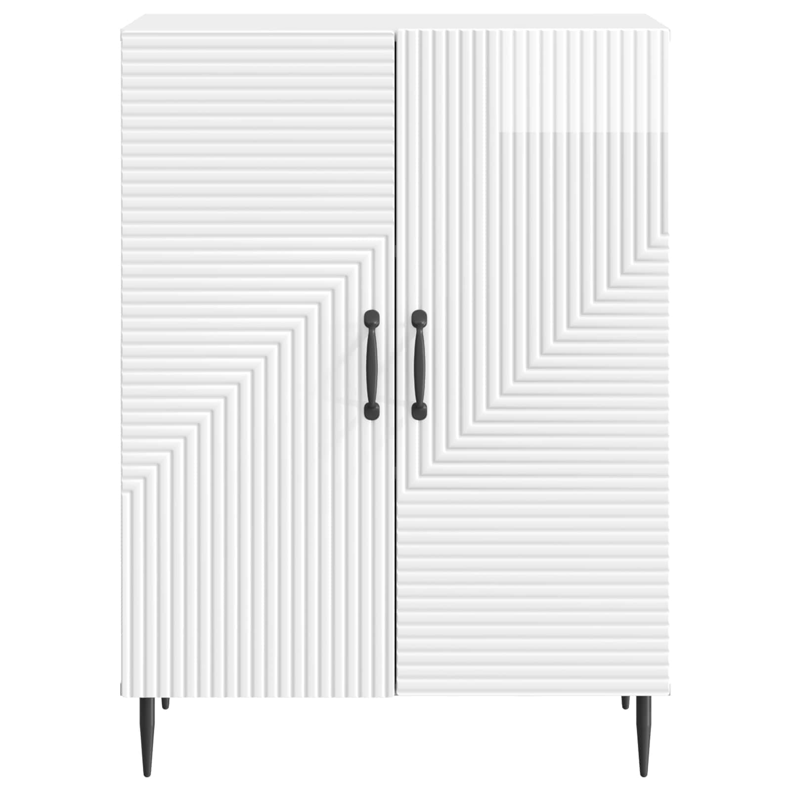 Buffet Blanc brillant 66 x 34,5 x 89,5 cm Bois d'ingénierie - XIOS