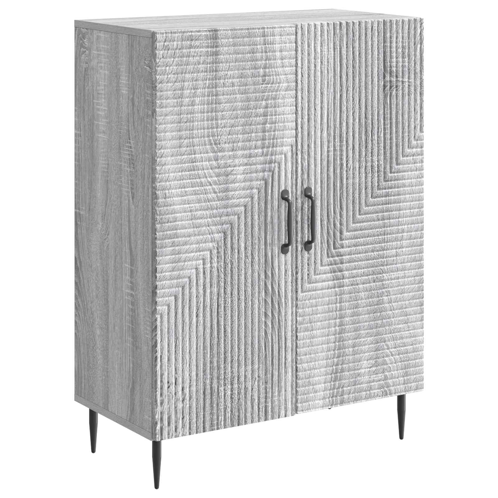 Buffet Sonoma gris 66 x 34,5 x 89,5 cm Bois d'ingénierie - XIOS