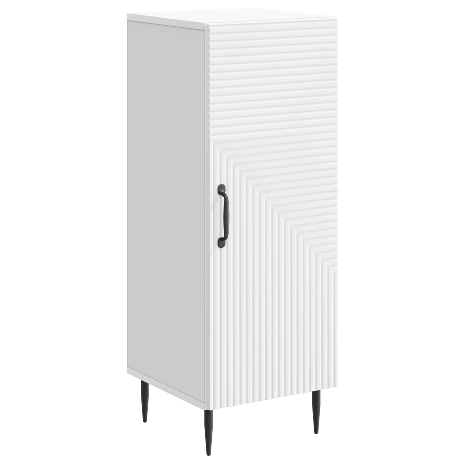 Buffet Blanc 33 x 34,5 x 89,5 cm Bois d'ingénierie - XIOS