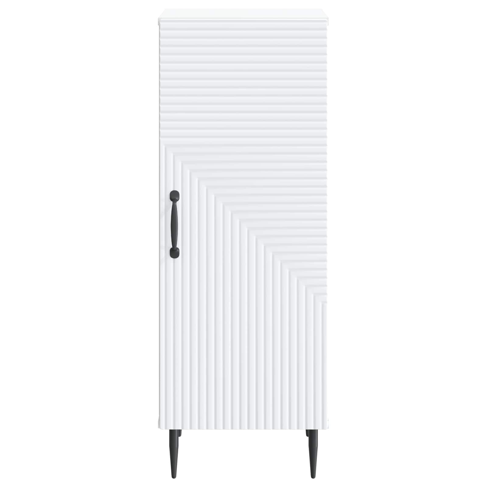 Buffet Blanc 33 x 34,5 x 89,5 cm Bois d'ingénierie - XIOS