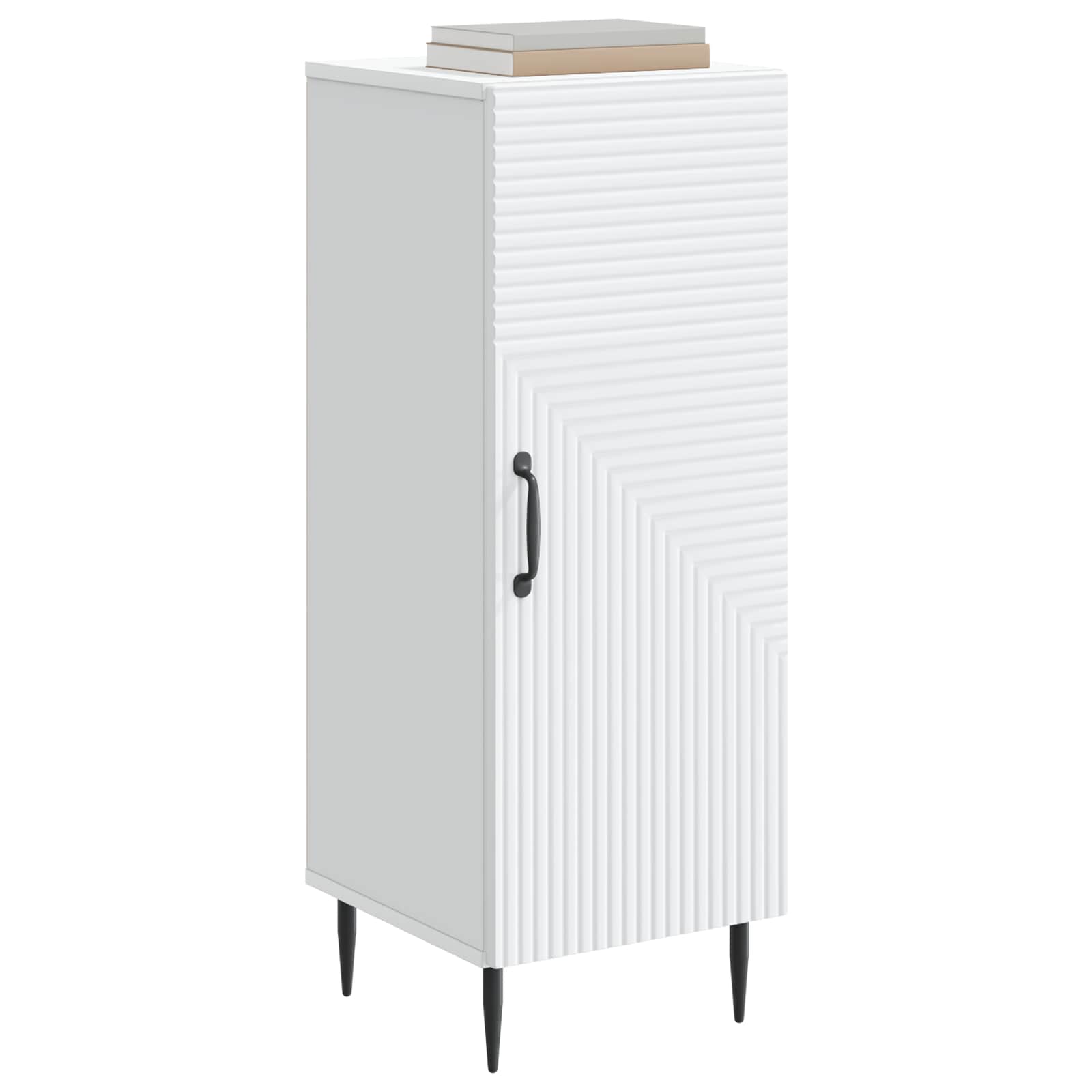 Buffet Blanc 33 x 34,5 x 89,5 cm Bois d'ingénierie - XIOS