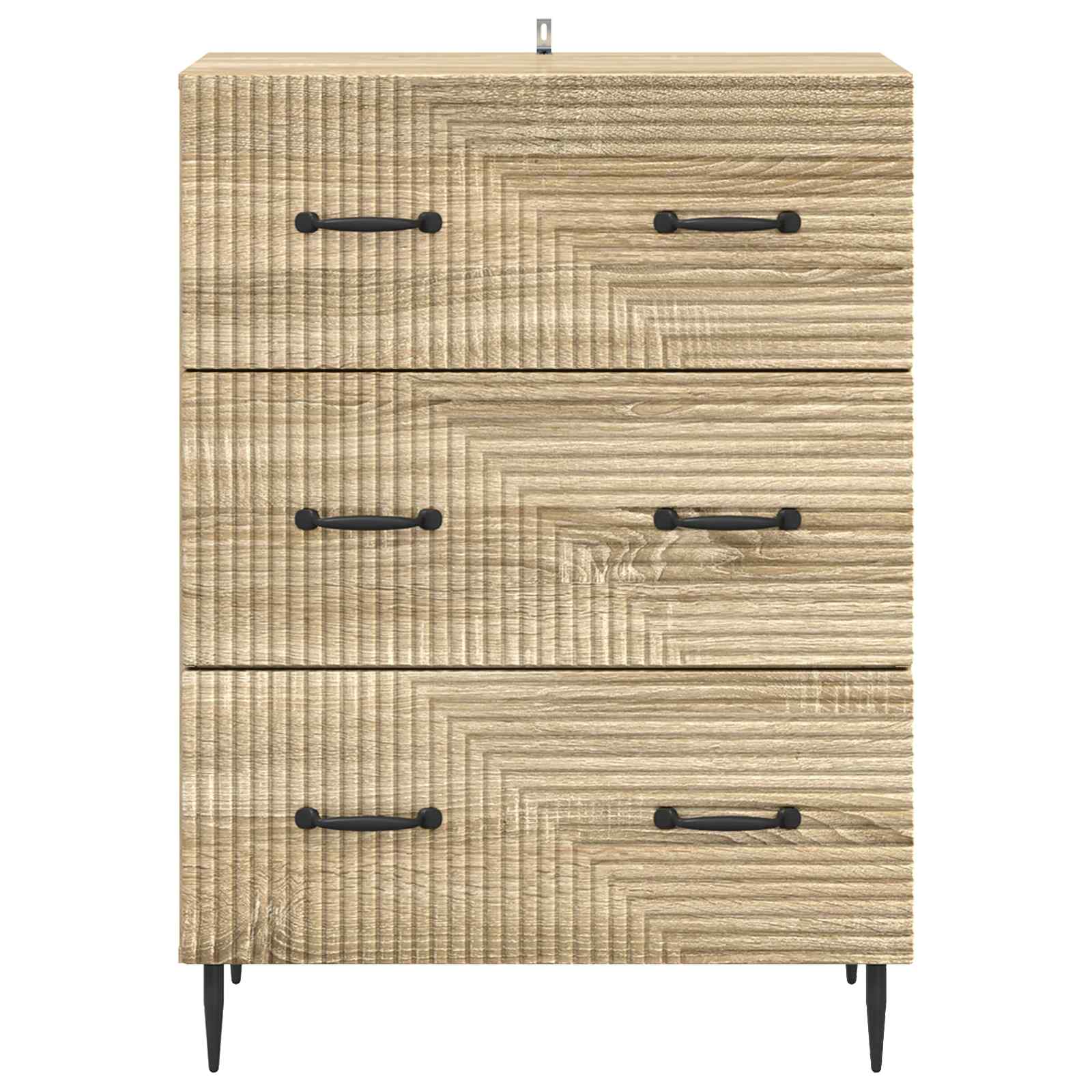 Armoire à tiroirs Chêne Sonoma 66 x 34,5 x 89,5 cm - XIOS