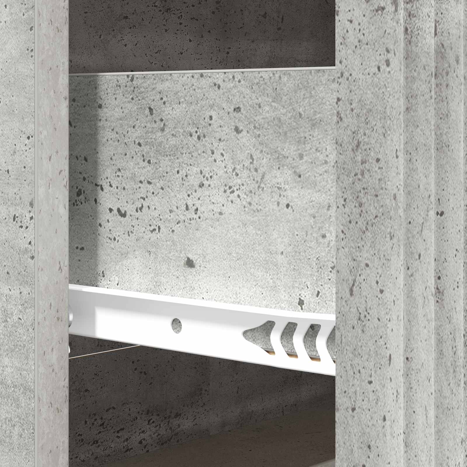 Armoire à tiroirs Gris béton 66 x 34,5 x 89,5 cm - XIOS