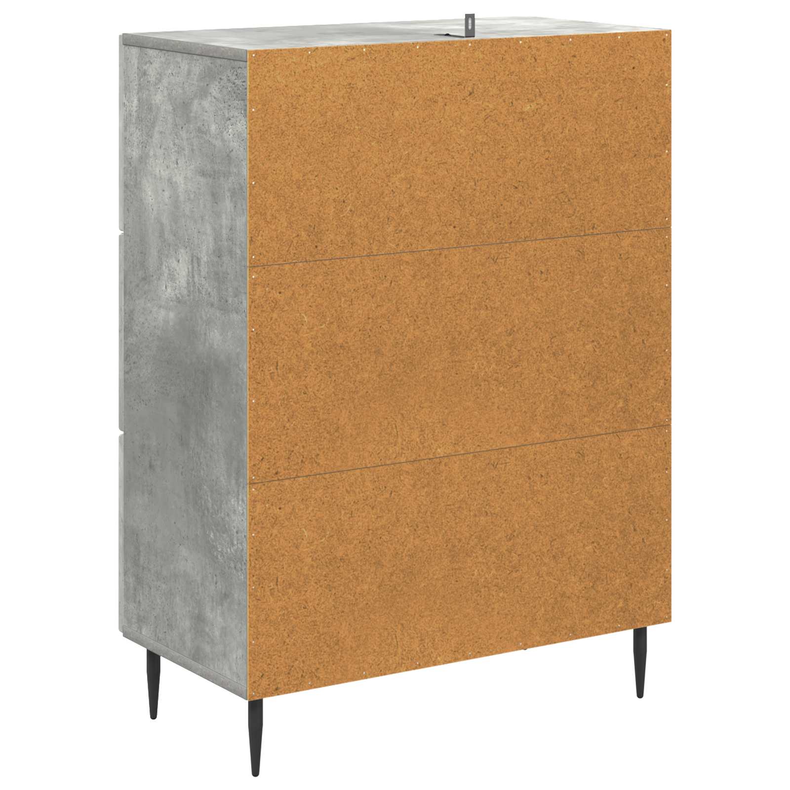 Armoire à tiroirs Gris béton 66 x 34,5 x 89,5 cm - XIOS