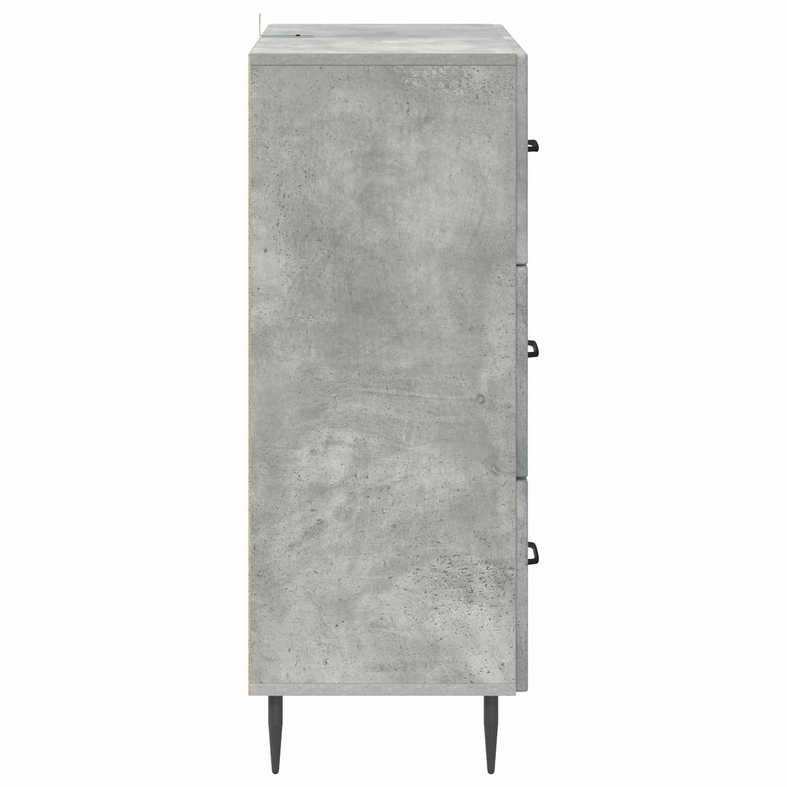 Armoire à tiroirs Gris béton 66 x 34,5 x 89,5 cm - XIOS