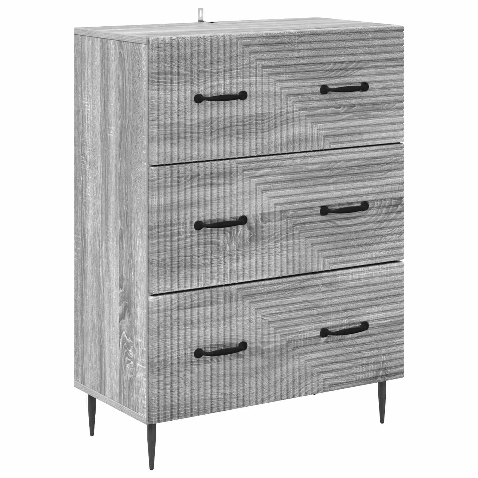 Armoire à tiroirs Sonoma gris 66 x 34,5 x 89,5 cm - XIOS