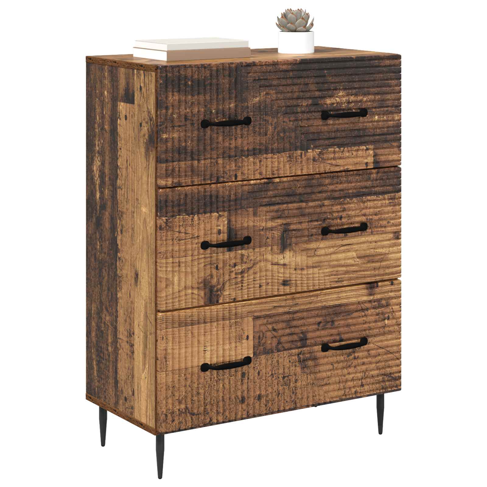 Armoire à tiroirs Bois ancien 66 x 34,5 x 89,5 cm - XIOS