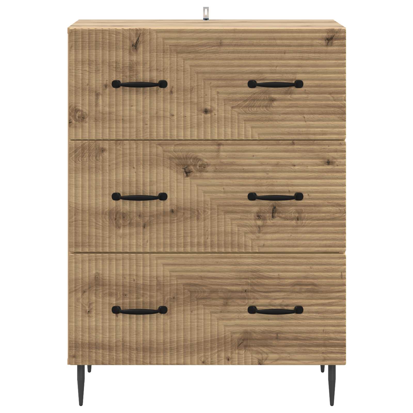 Armoire à tiroirs Chêne artisanal 66 x 34,5 x 89,5 cm - XIOS