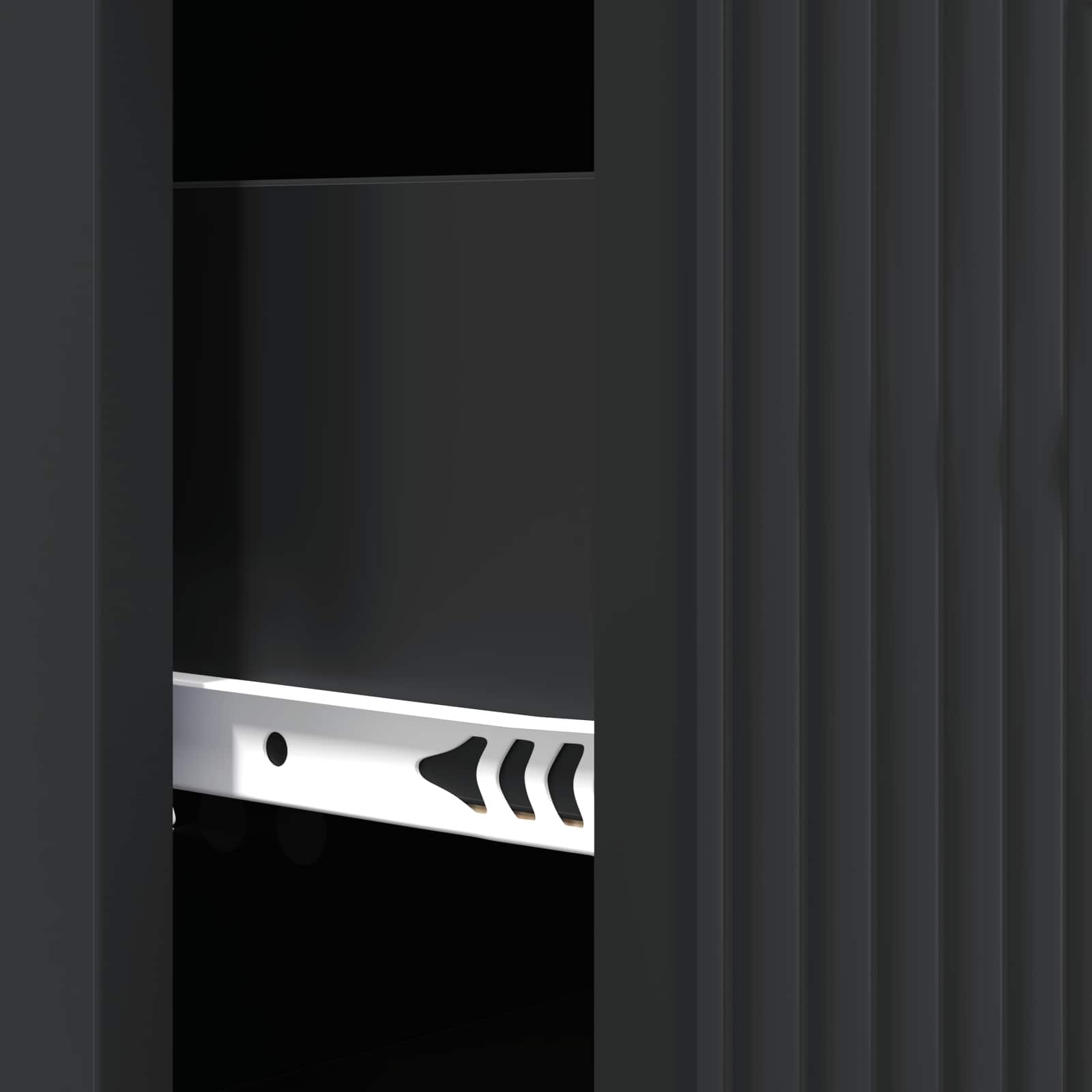 Armoire à tiroirs Noir 33 x 34,5 x 89,5 cm Bois d'ingénierie - XIOS