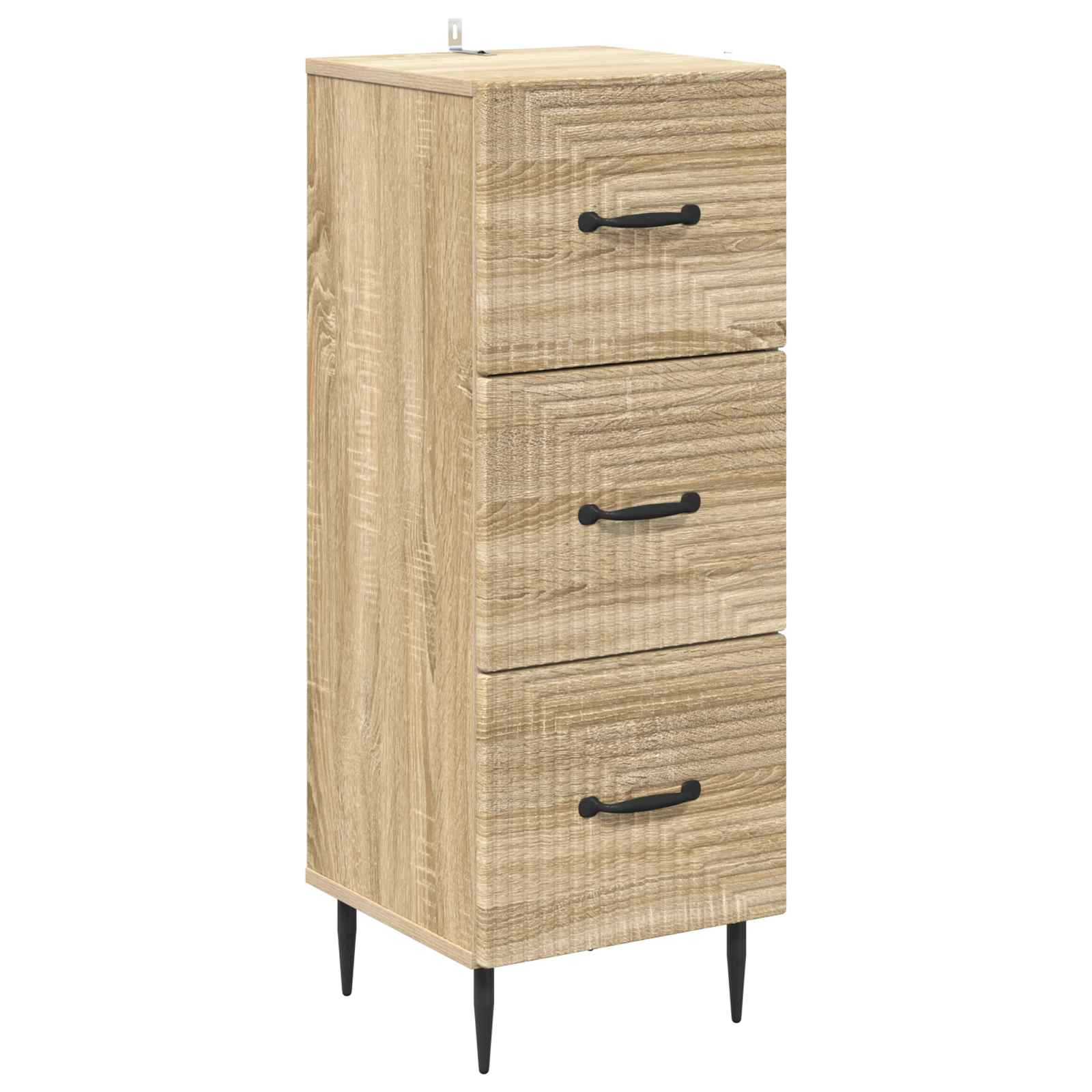 Armoire à tiroirs Chêne Sonoma 33 x 34,5 x 89,5 cm - XIOS