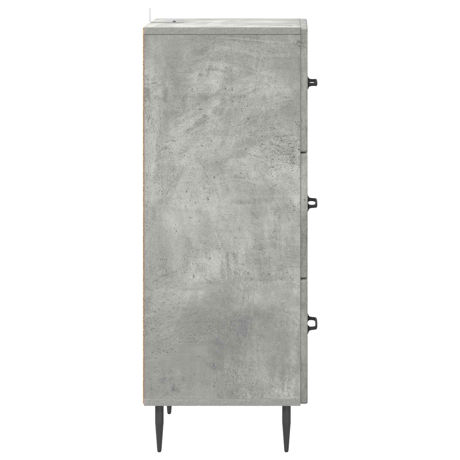 Armoire à tiroirs Gris béton 33 x 34,5 x 89,5 cm - XIOS