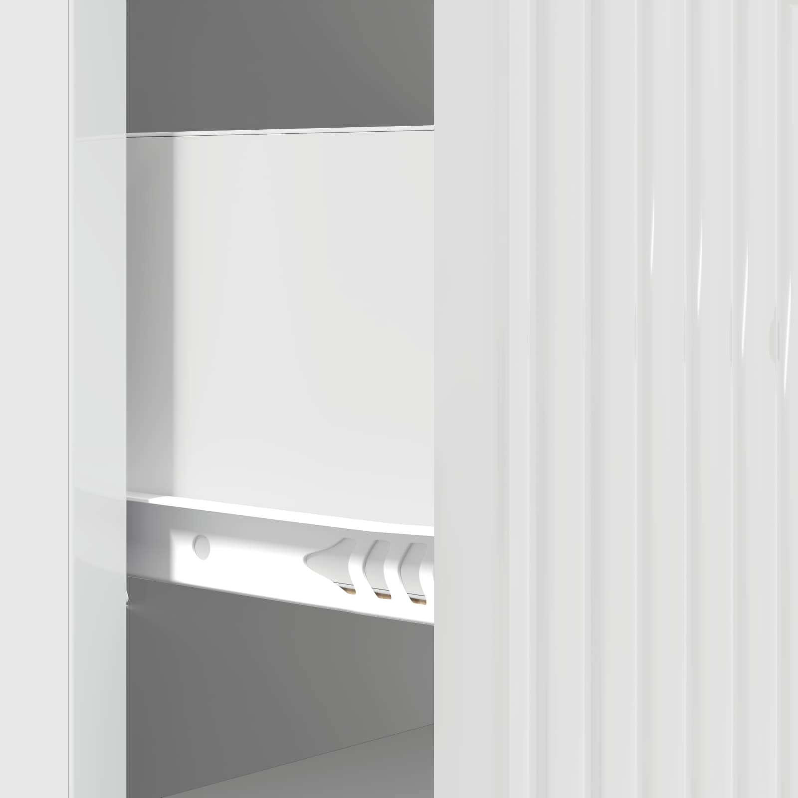 Armoire à tiroirs Blanc brillant 33 x 34,5 x 89,5 cm - XIOS