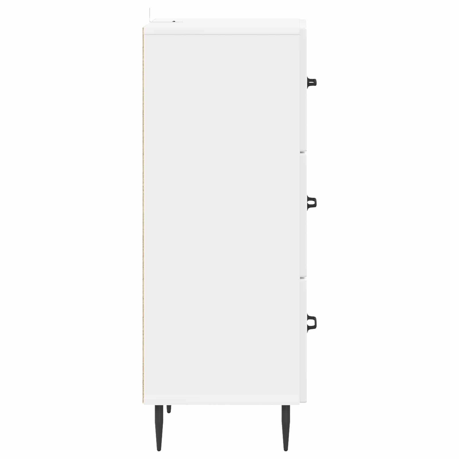 Armoire à tiroirs Blanc brillant 33 x 34,5 x 89,5 cm - XIOS