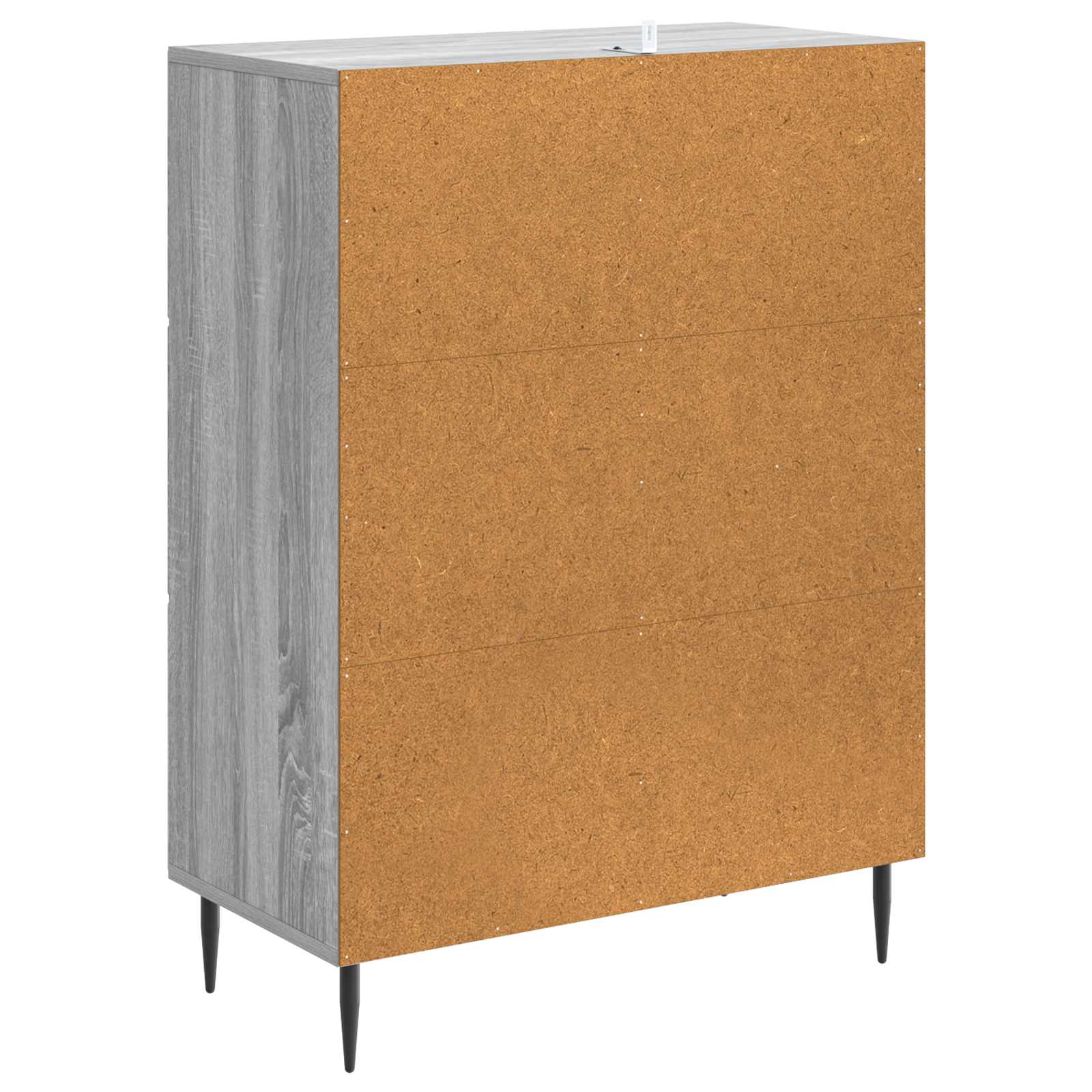Buffet Sonoma gris 66 x 34,5 x 89,5 cm Bois d'ingénierie - XIOS