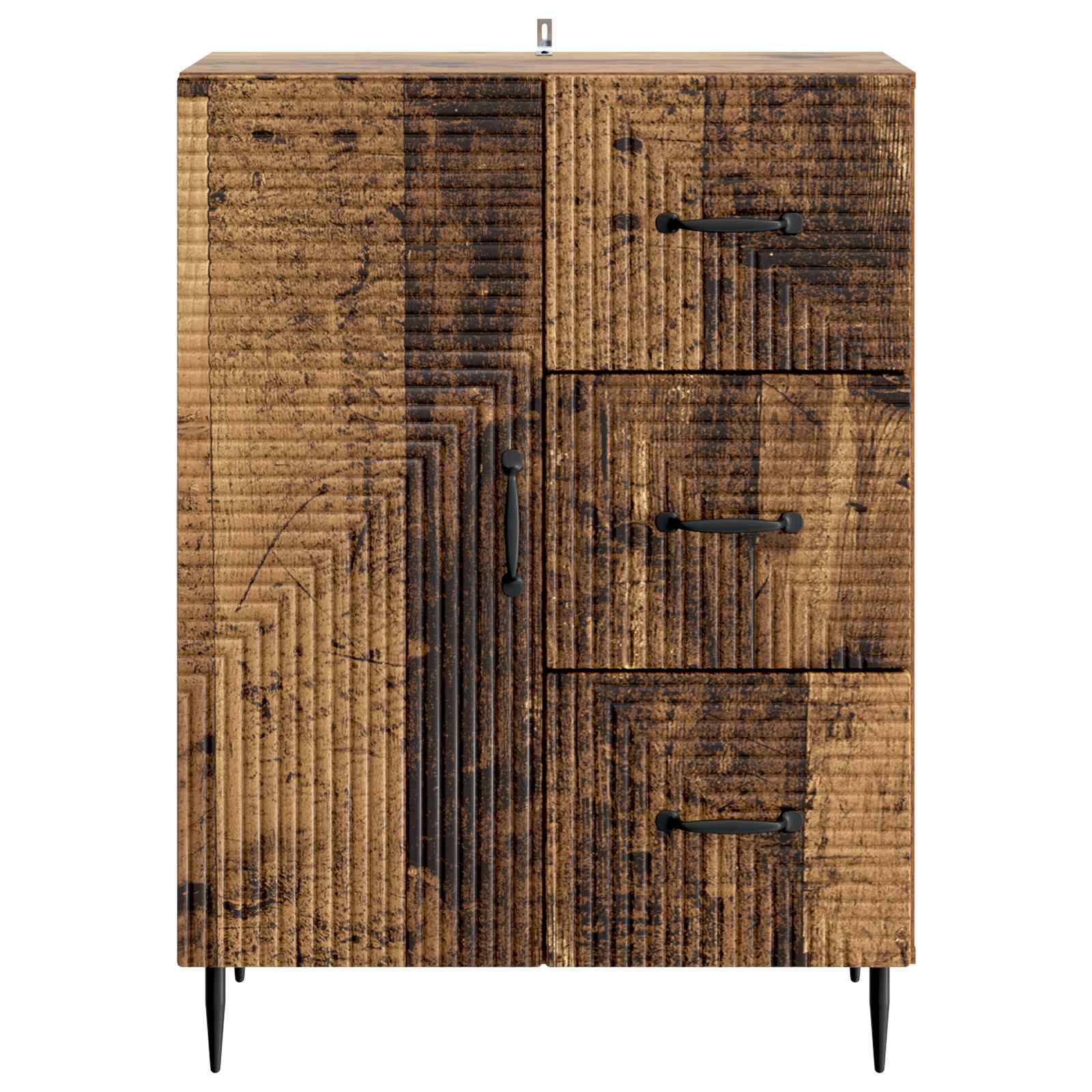 Buffet Bois ancien 66 x 34,5 x 89,5 cm Bois d'ingénierie - XIOS