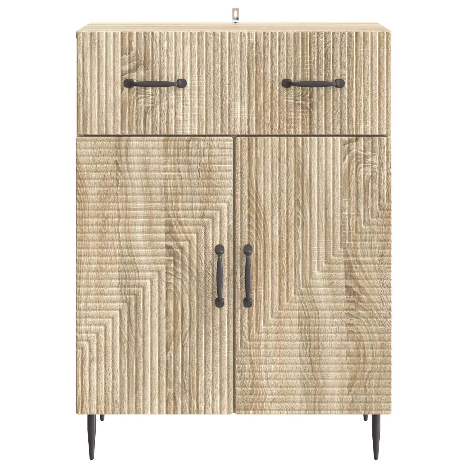 Buffet Chêne Sonoma 66 x 34,5 x 89,5 cm Bois d'ingénierie - XIOS