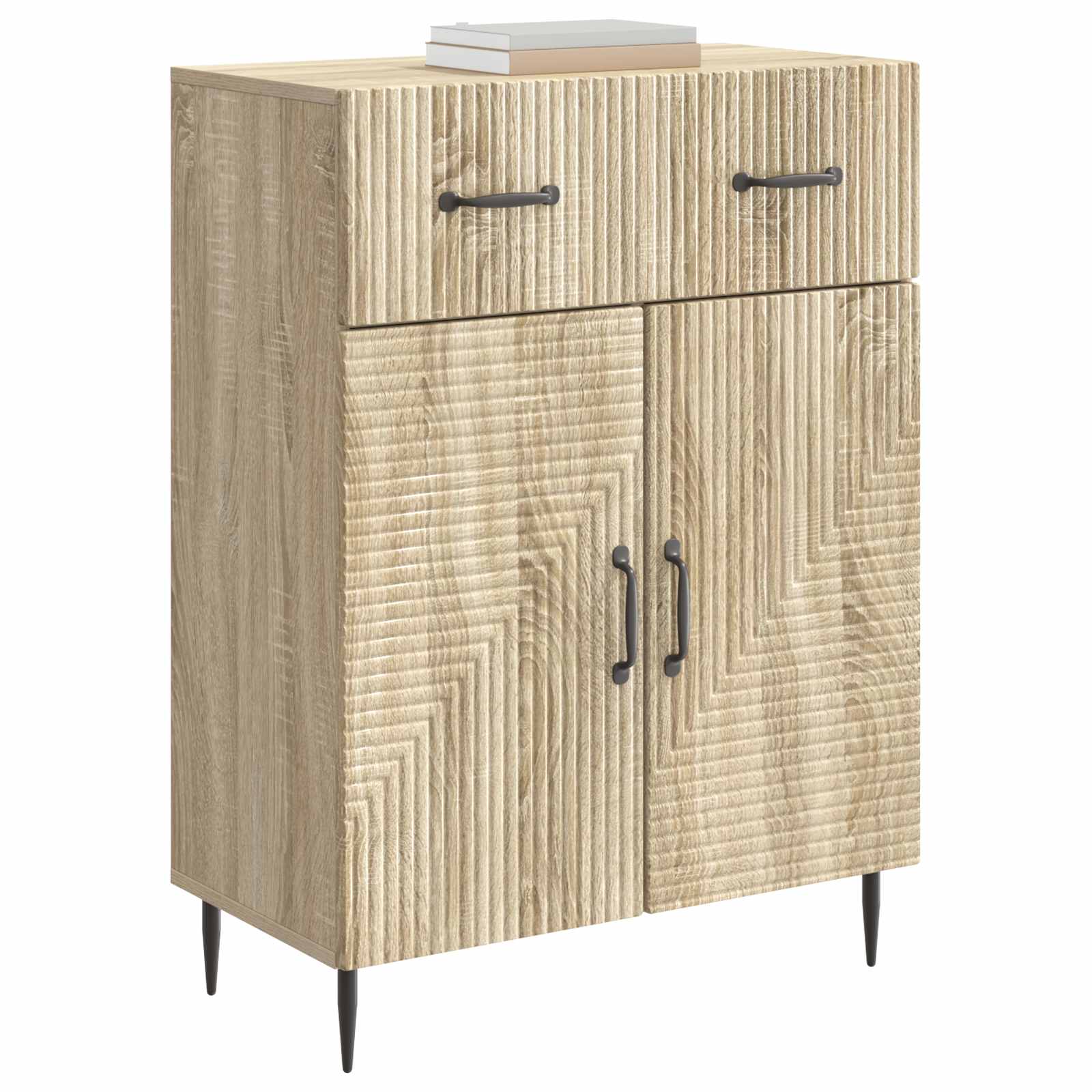Buffet Chêne Sonoma 66 x 34,5 x 89,5 cm Bois d'ingénierie - XIOS