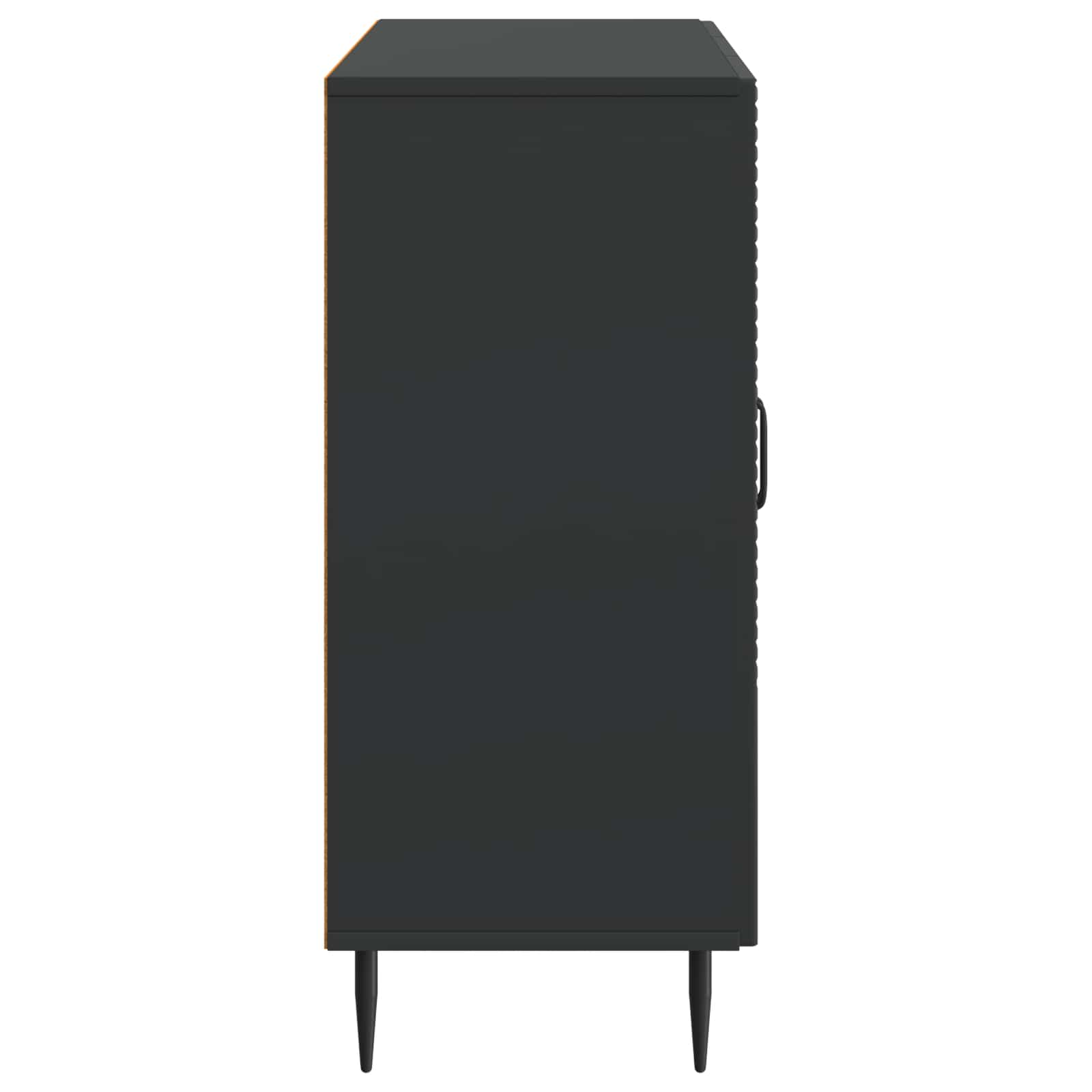 Buffet Noir 89 x 34,5 x 80 cm Bois d'ingénierie - XIOS