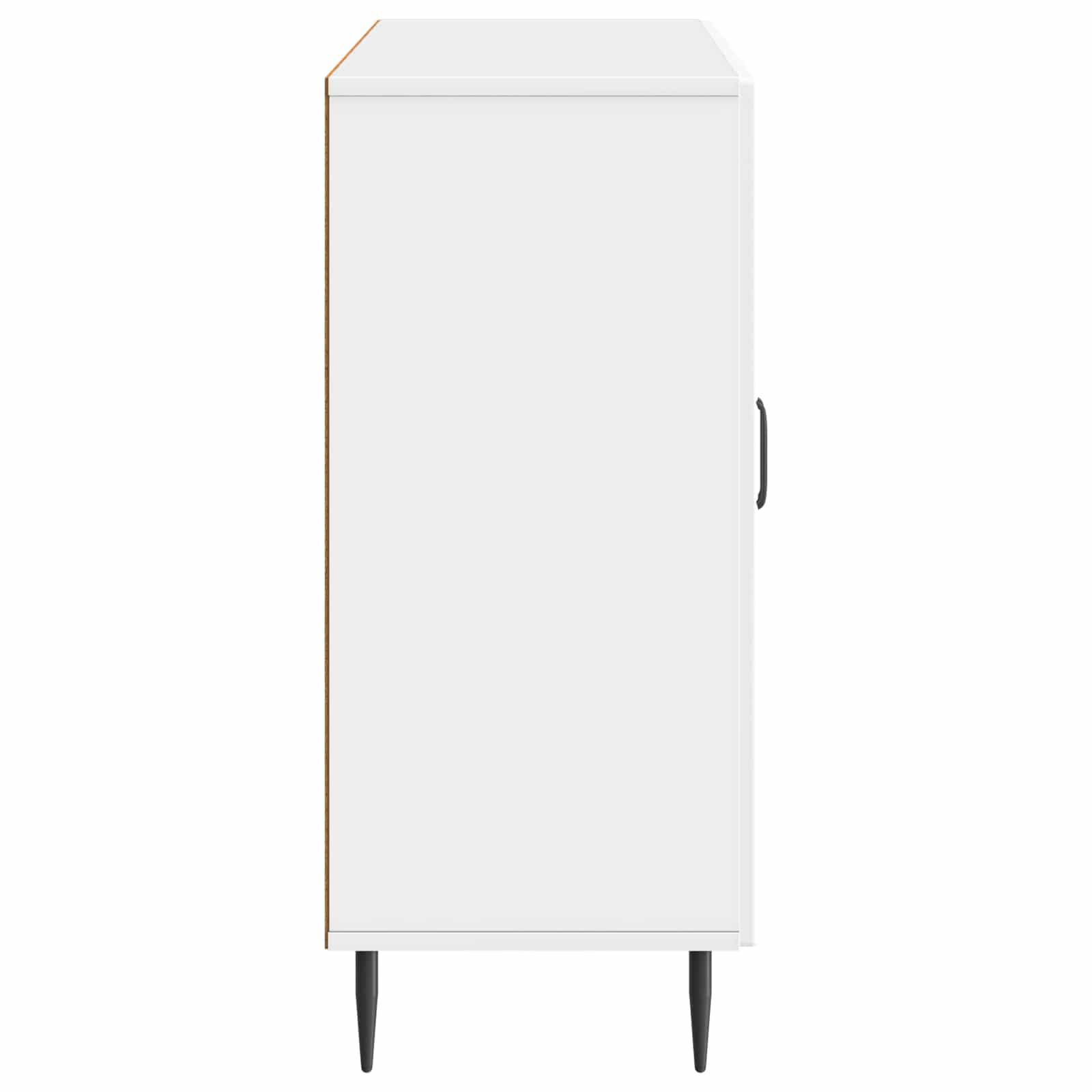 Buffet Blanc brillant 89 x 34,5 x 80 cm Bois d'ingénierie - XIOS