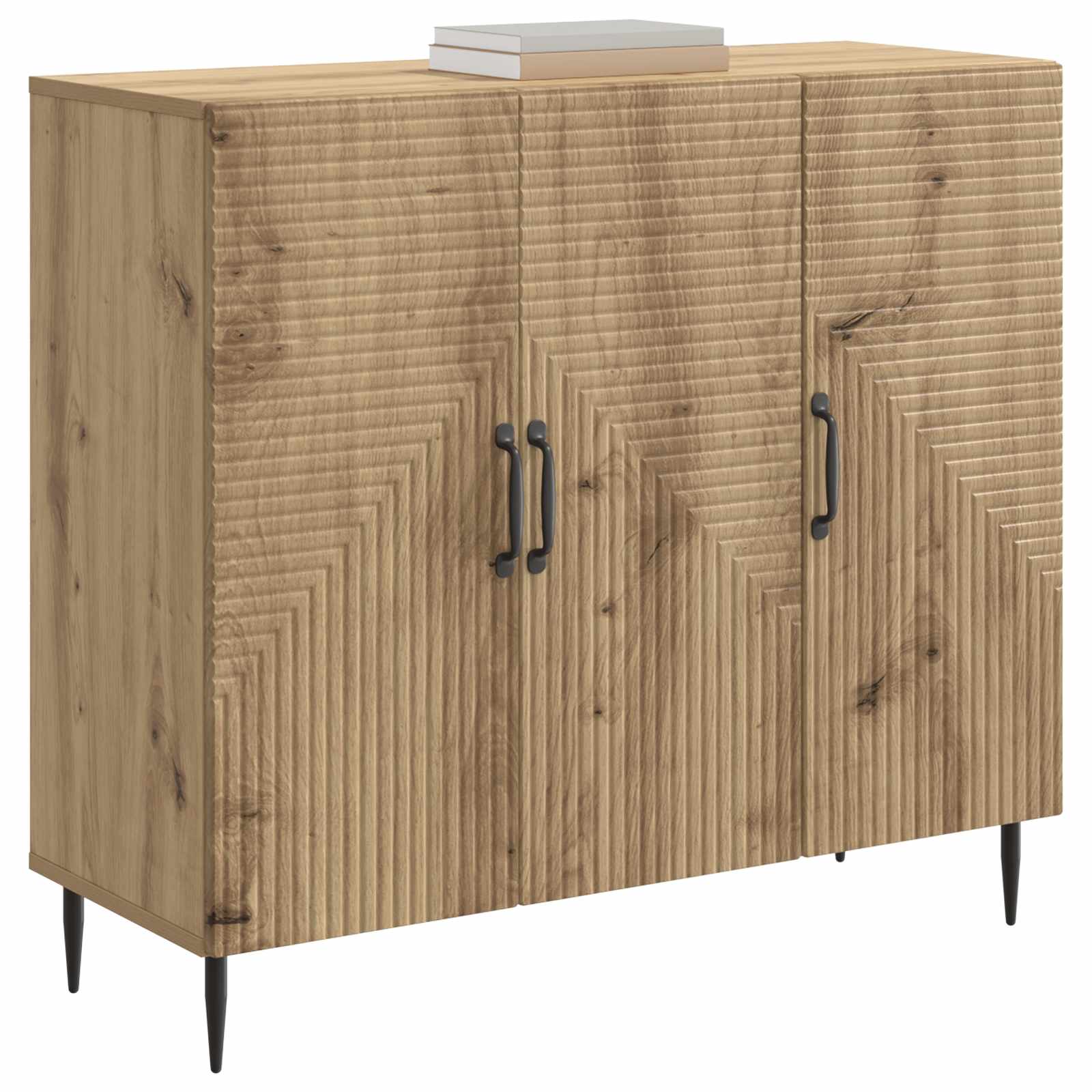Buffet Chêne artisanal 89 x 34,5 x 80 cm Bois d'ingénierie - XIOS