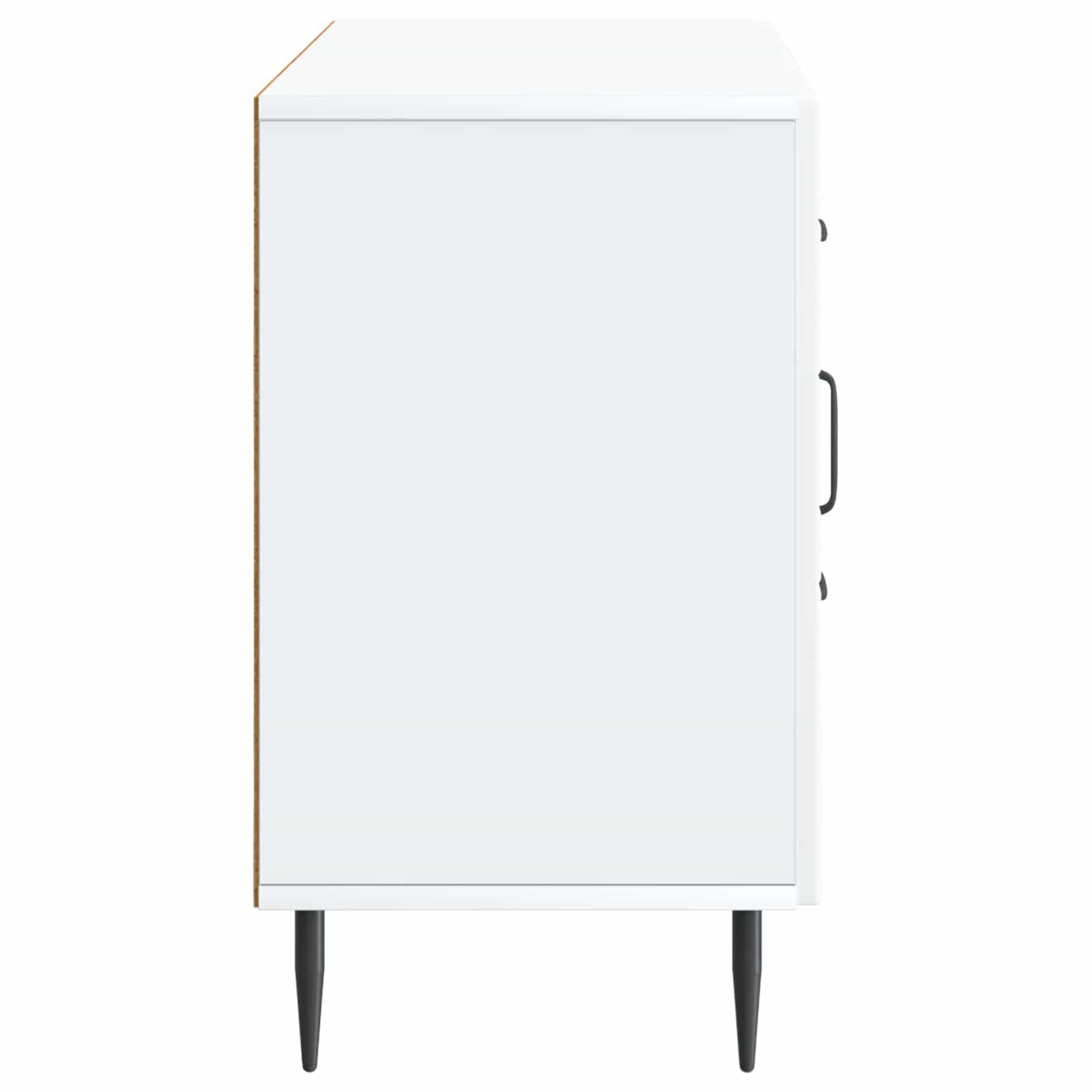 Buffet avec tiroir Blanc 89 x 34,5 x 60 cm Bois d'ingénierie - XIOS