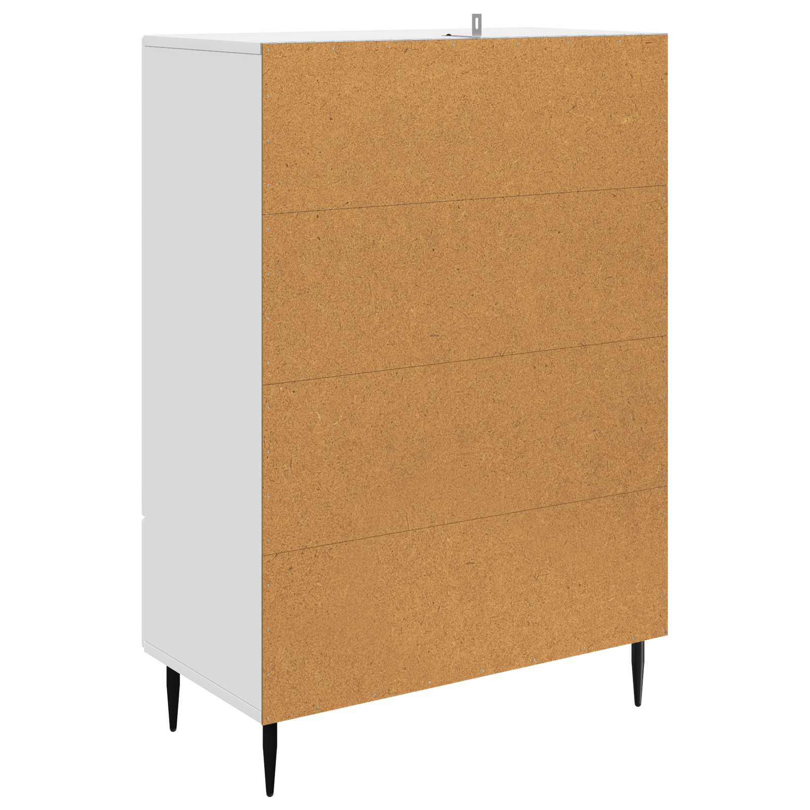 Buffet avec tiroir Blanc 66 x 34,5 x 95 cm Bois d'ingénierie - XIOS