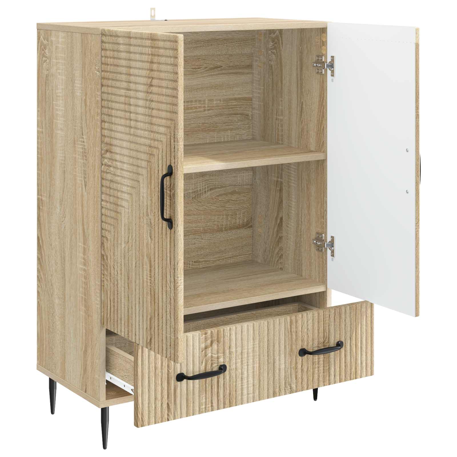 Buffet Chêne Sonoma 66 x 34,5 x 95 cm Bois d'ingénierie - XIOS