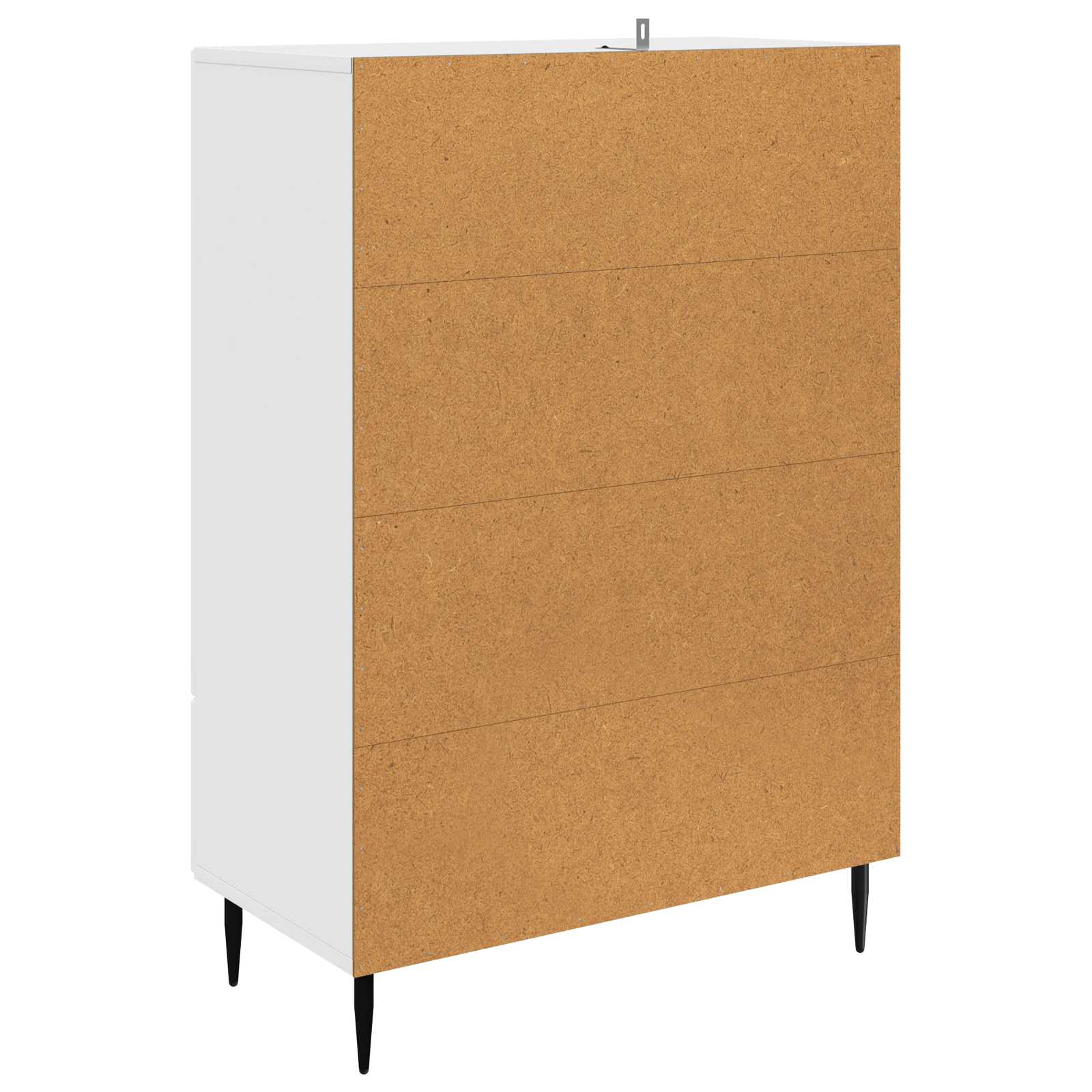 Buffet Blanc brillant 66 x 34,5 x 95 cm Bois d'ingénierie - XIOS