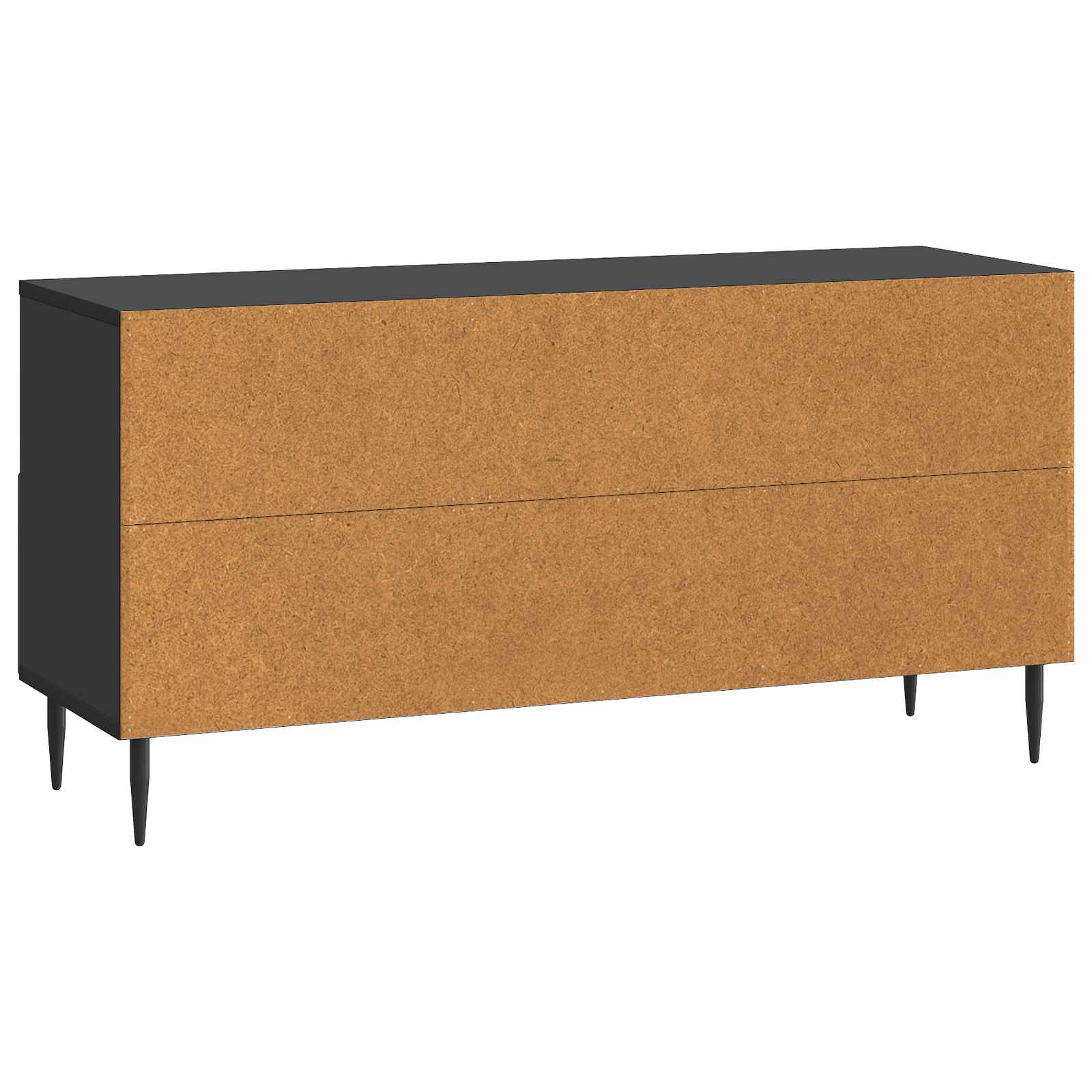 Meuble TV avec tiroir Noir 102 x 34,5 x 50 cm Bois d'ingénierie - XIOS
