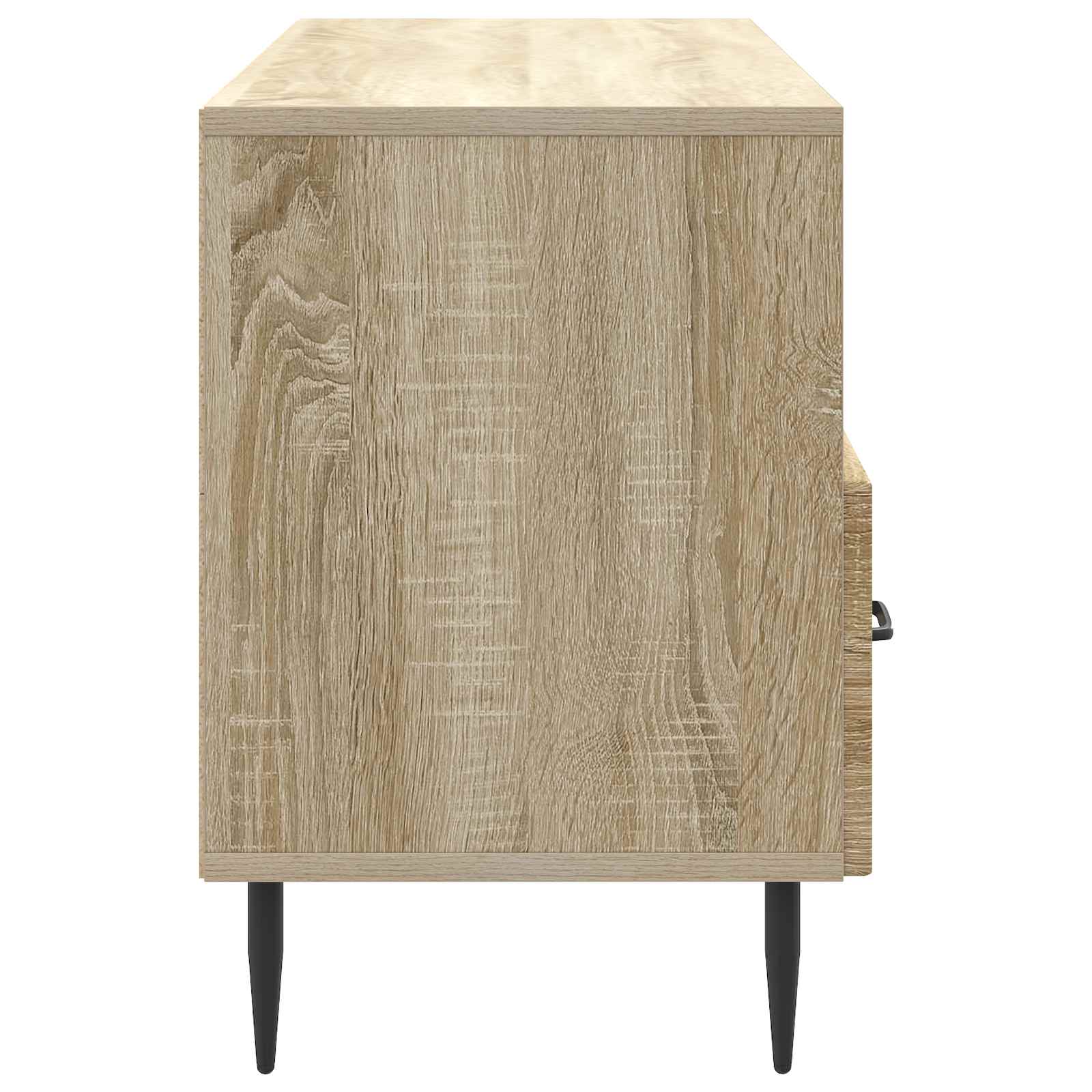Meuble TV Chêne Sonoma 102 x 34,5 x 50 cm Bois d'ingénierie - XIOS