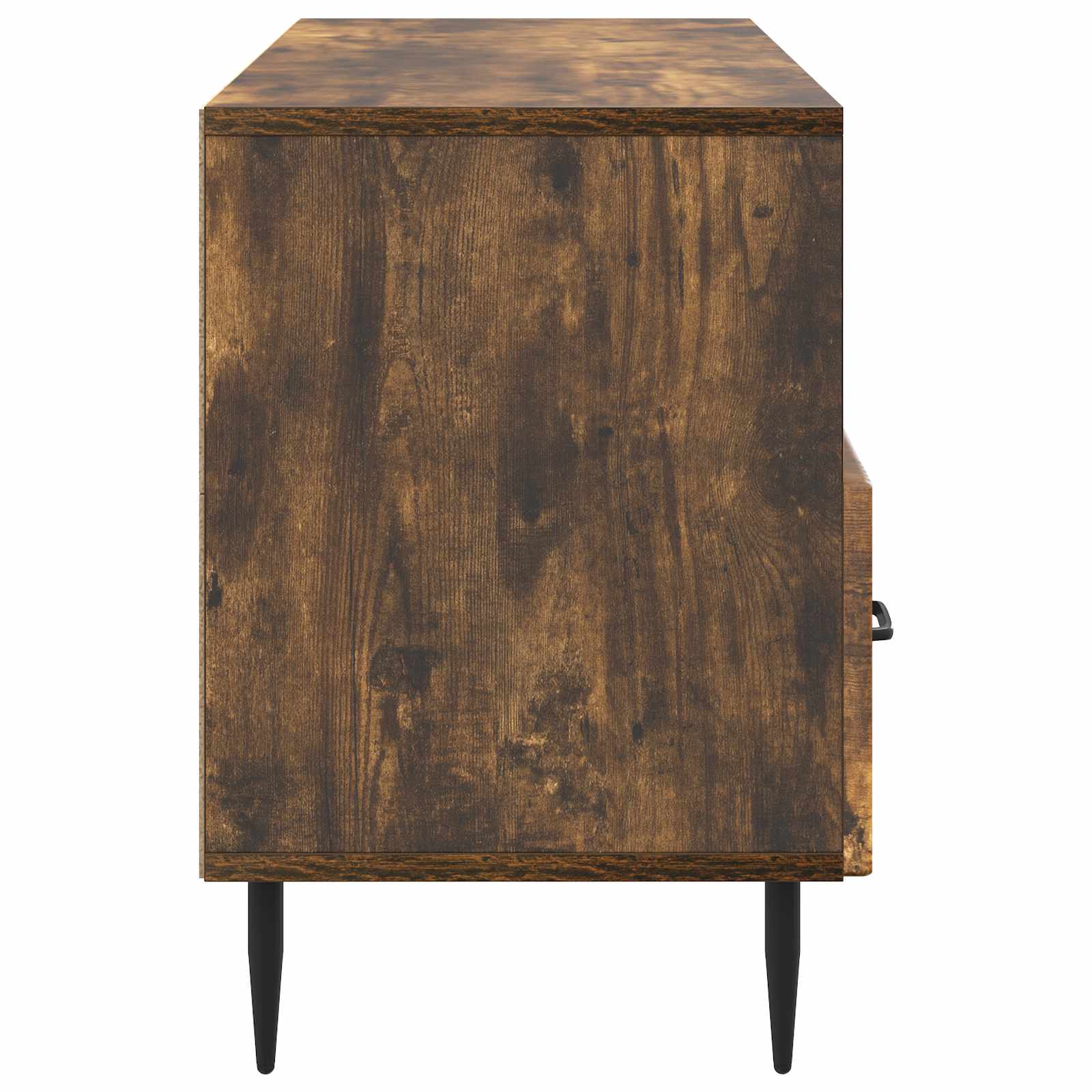 Meuble TV Chêne fumé 102 x 34,5 x 50 cm Bois d'ingénierie - XIOS