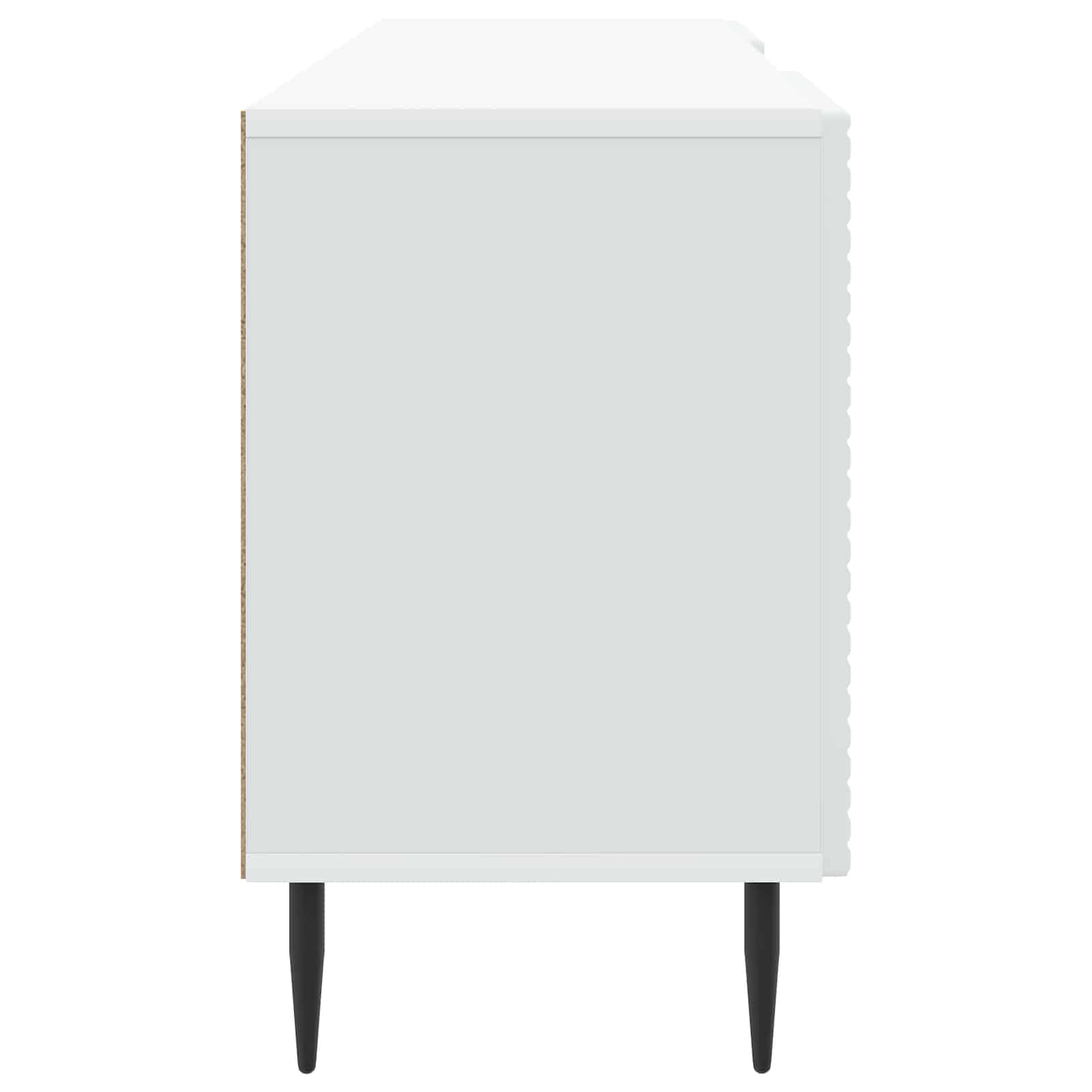 Meuble TV Blanc 150 x 31 x 50 cm Bois d'ingénierie - XIOS