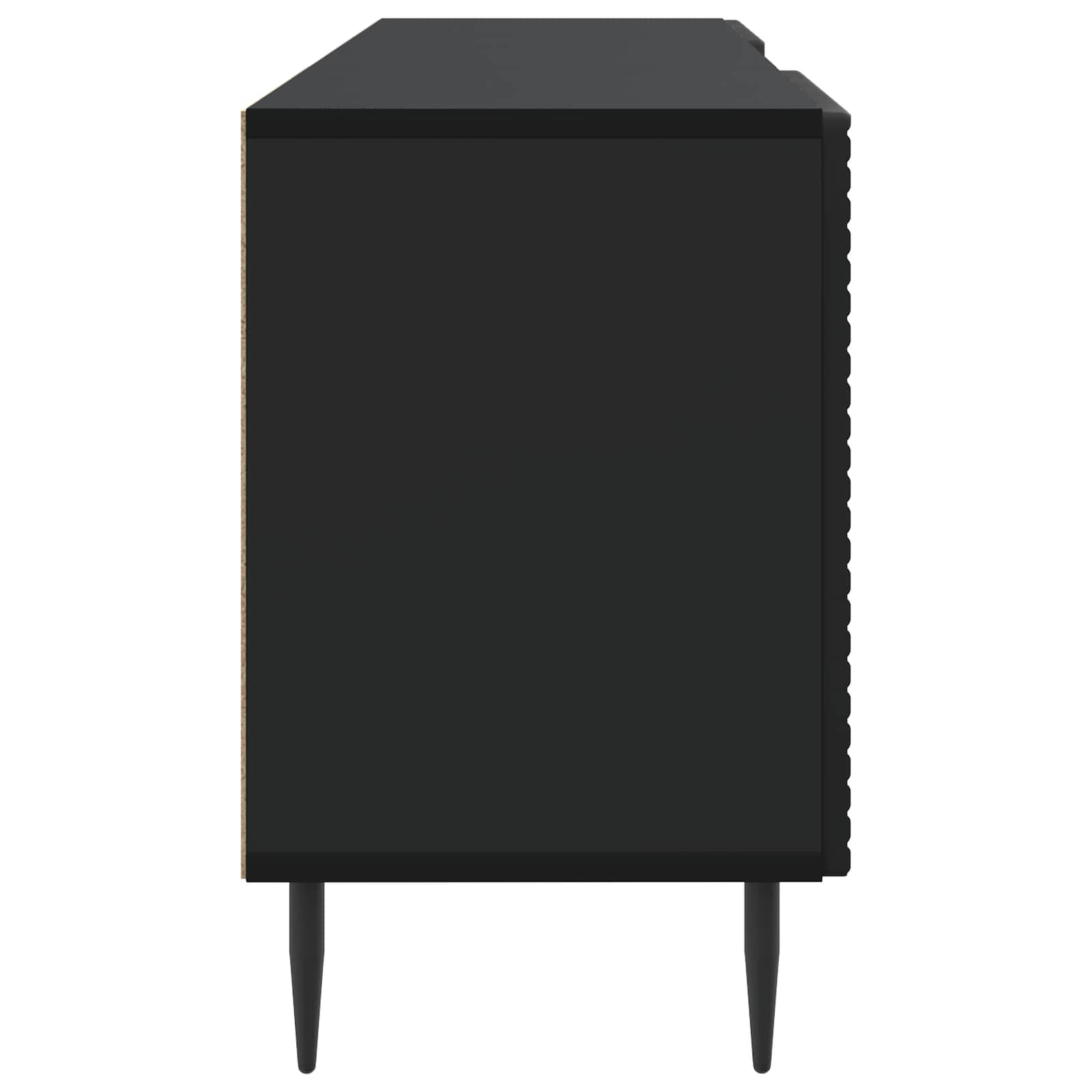 Meuble TV Noir 150 x 31 x 50 cm Bois d'ingénierie - XIOS