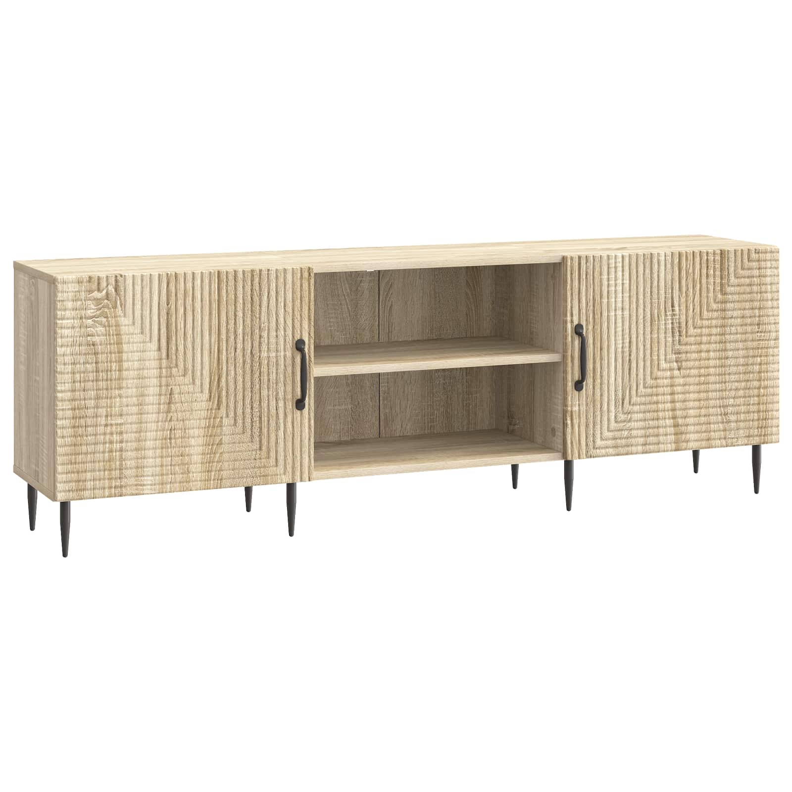 Meuble TV Chêne Sonoma 150 x 31 x 50 cm Bois d'ingénierie - XIOS