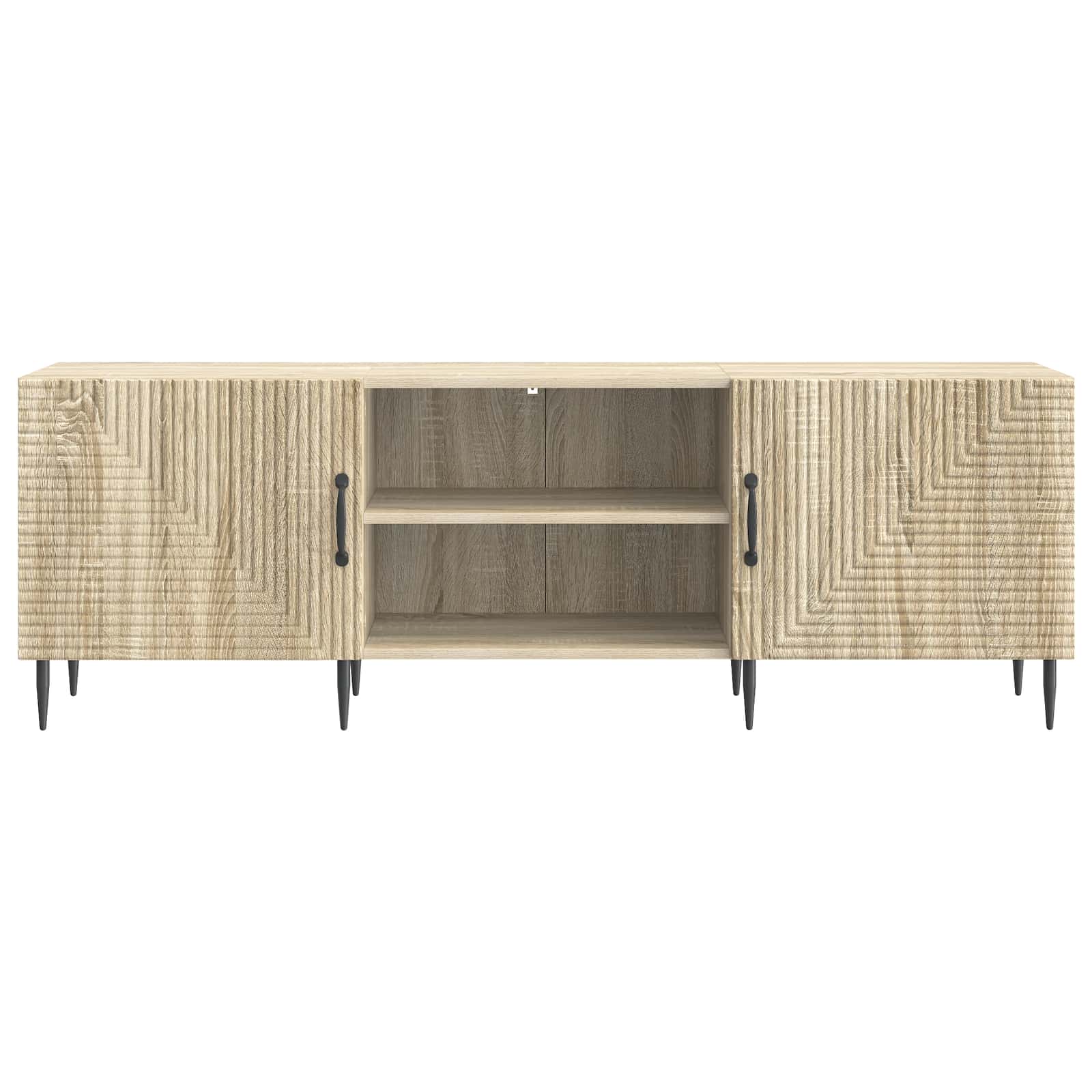 Meuble TV Chêne Sonoma 150 x 31 x 50 cm Bois d'ingénierie - XIOS