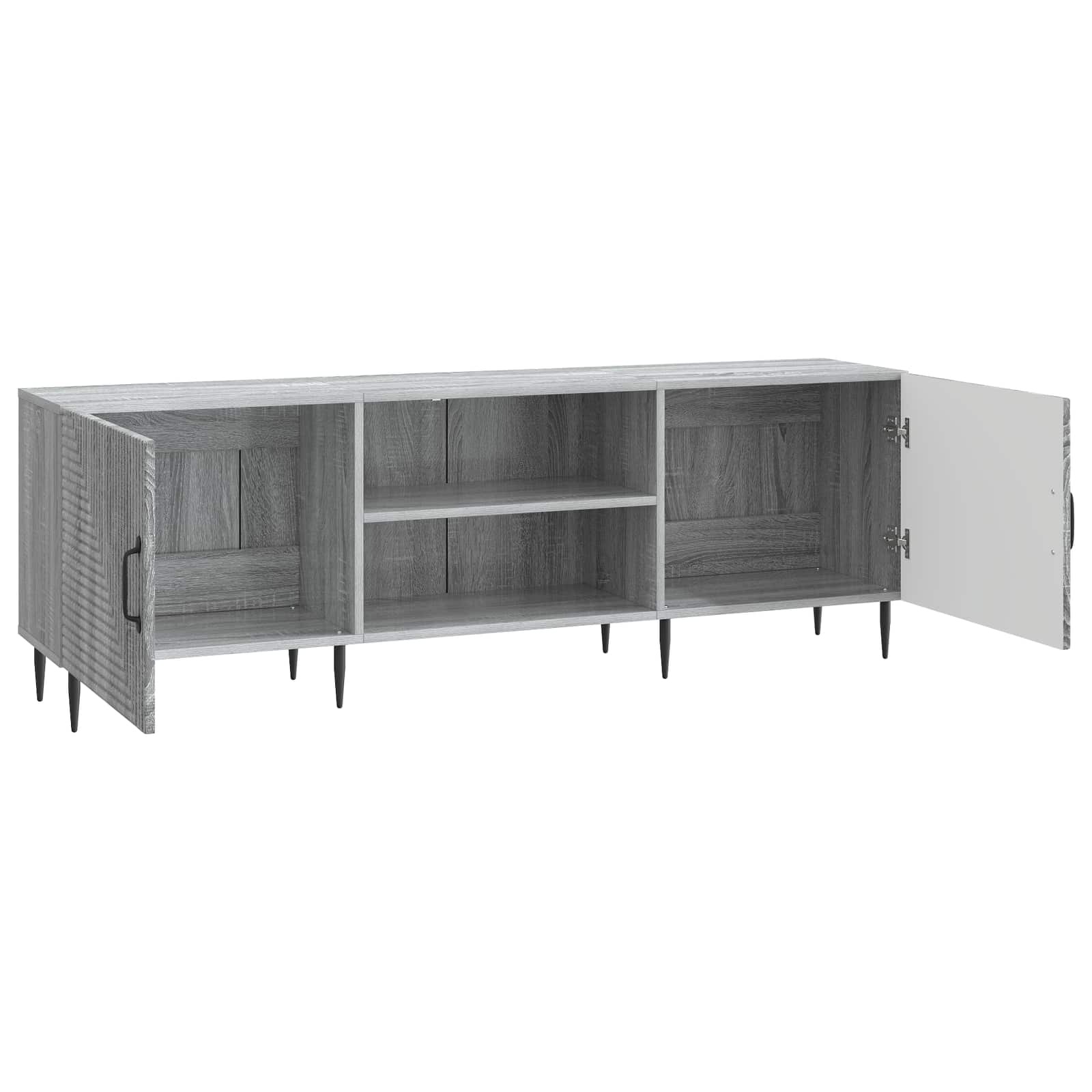Meuble TV Sonoma gris 150 x 31 x 50 cm Bois d'ingénierie - XIOS