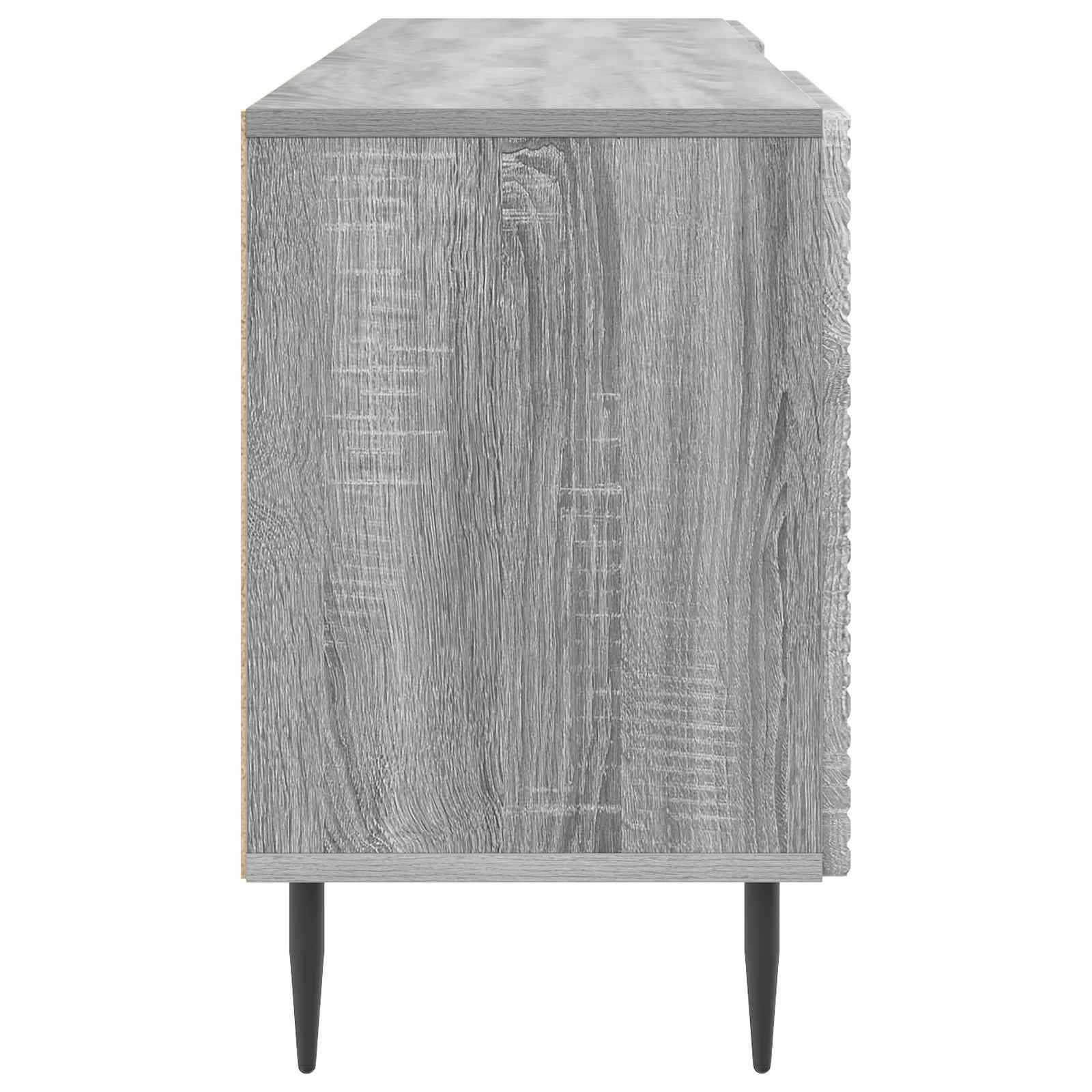 Meuble TV Sonoma gris 150 x 31 x 50 cm Bois d'ingénierie - XIOS