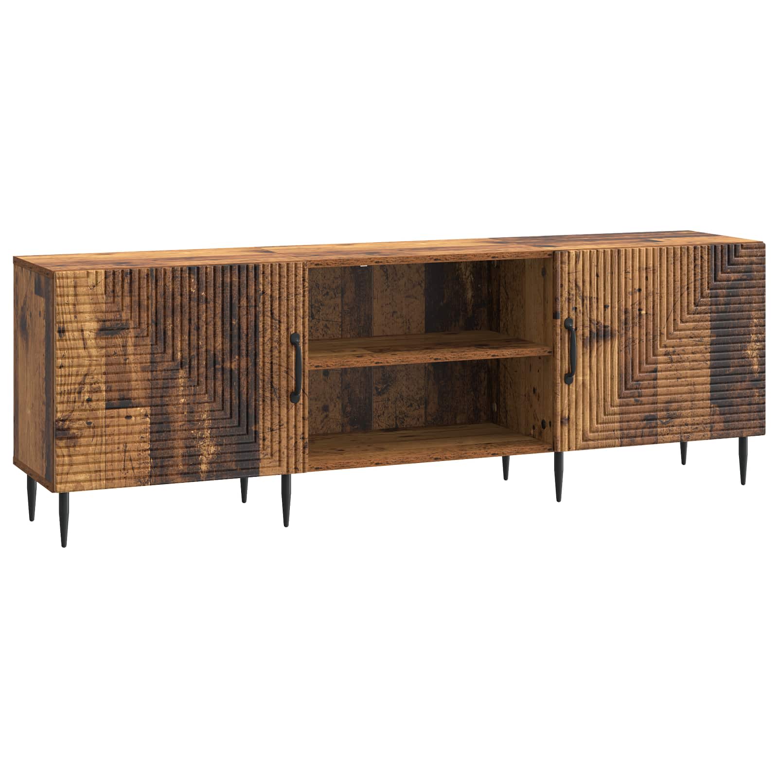 Meuble TV Bois ancien 150 x 31 x 50 cm Bois d'ingénierie - XIOS