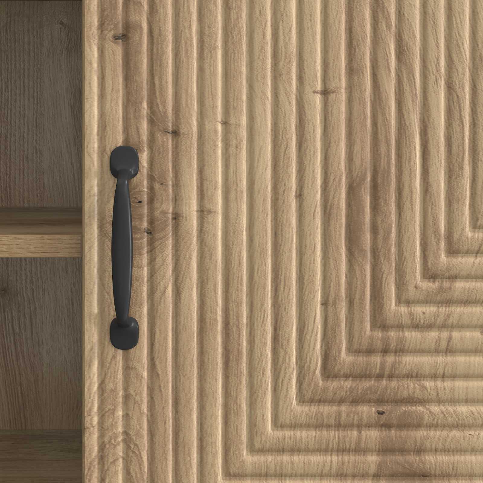 Meuble TV Chêne artisanal 150 x 31 x 50 cm Bois d'ingénierie - XIOS