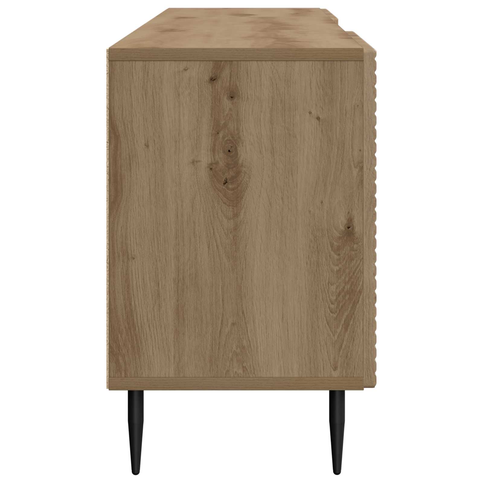 Meuble TV Chêne artisanal 150 x 31 x 50 cm Bois d'ingénierie - XIOS