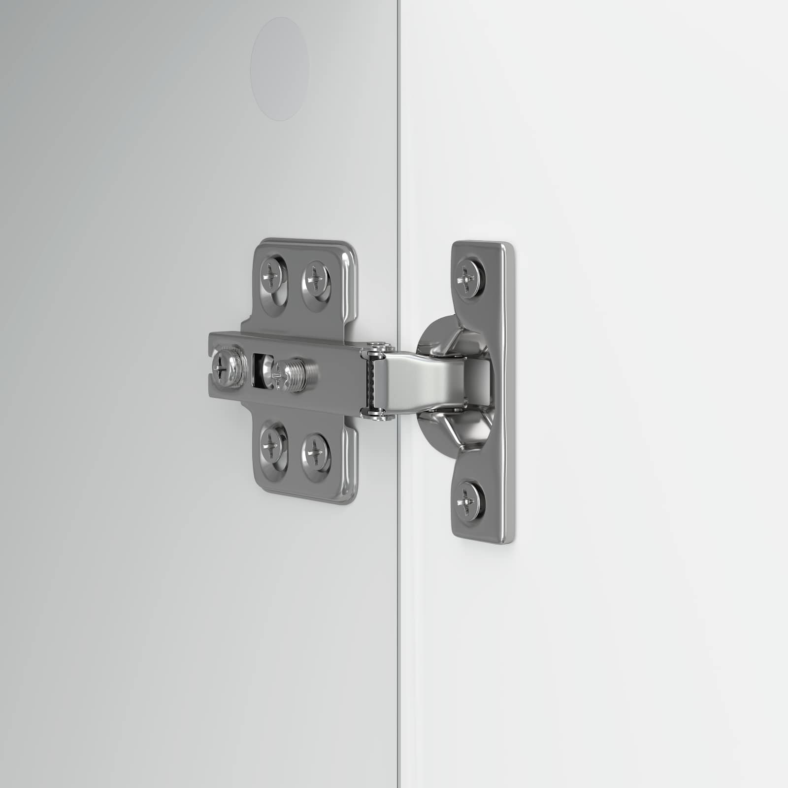 Meuble TV Blanc brillant 102 x 34,5 x 50 cm Bois d'ingénierie - XIOS