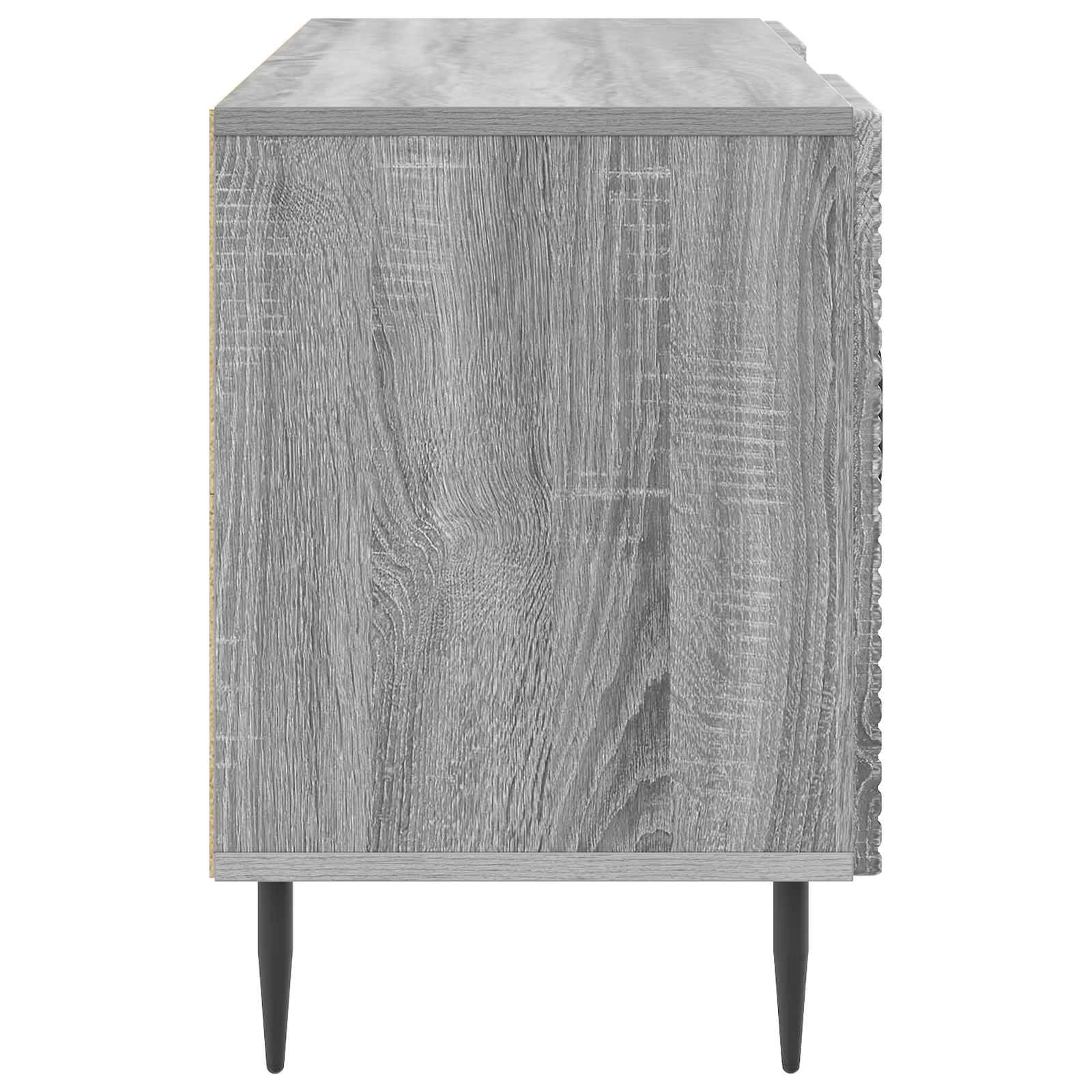 Meuble TV Sonoma gris 102 x 34,5 x 50 cm Bois d'ingénierie - XIOS