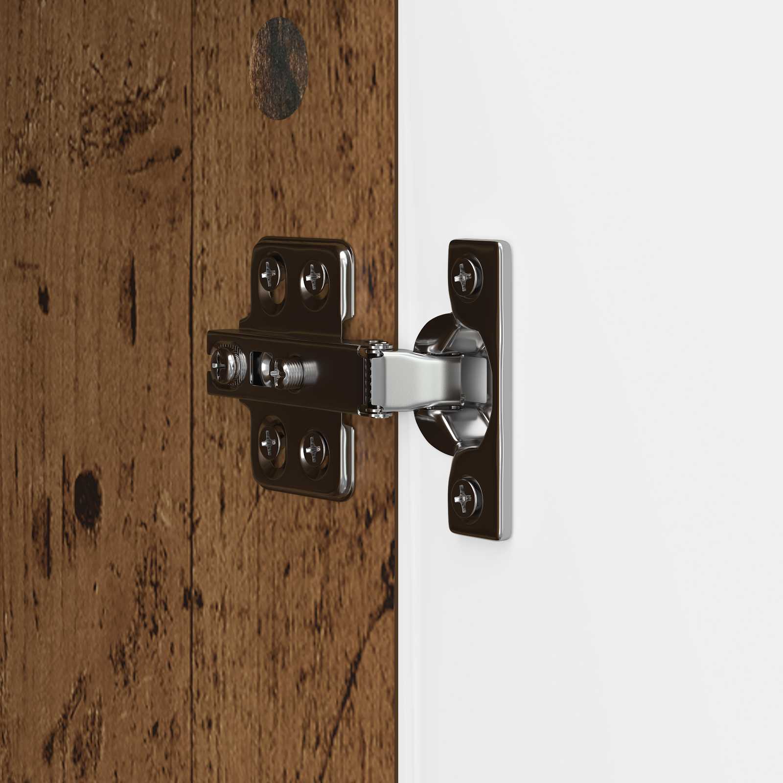 Meuble TV Bois ancien 102 x 34,5 x 50 cm Bois d'ingénierie - XIOS