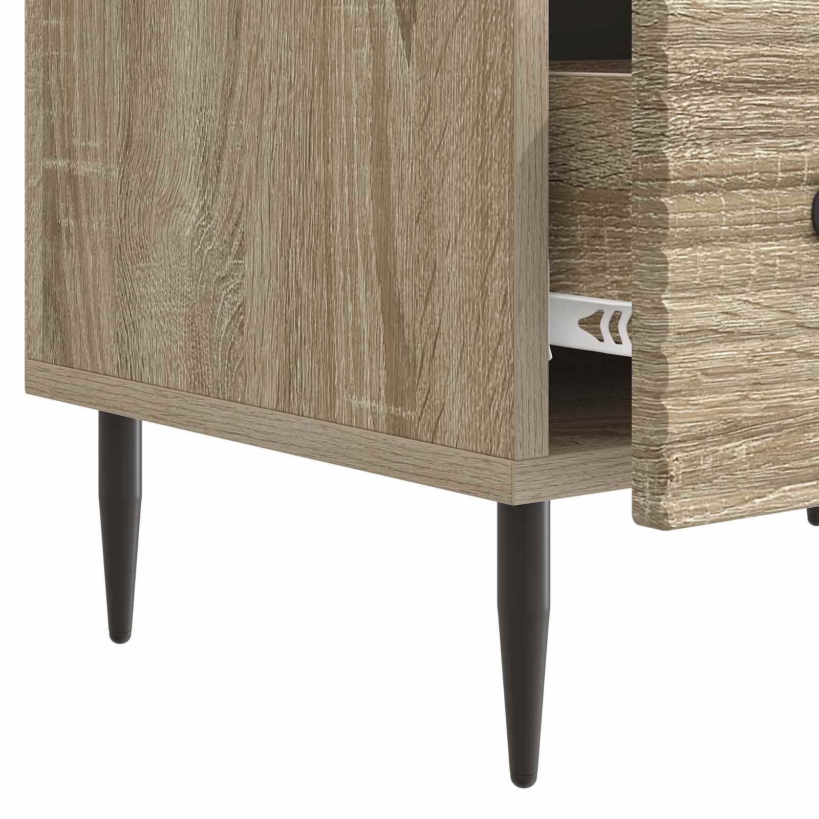 Meuble TV Chêne Sonoma 147 x 34,5 x 30 cm Bois d'ingénierie - XIOS