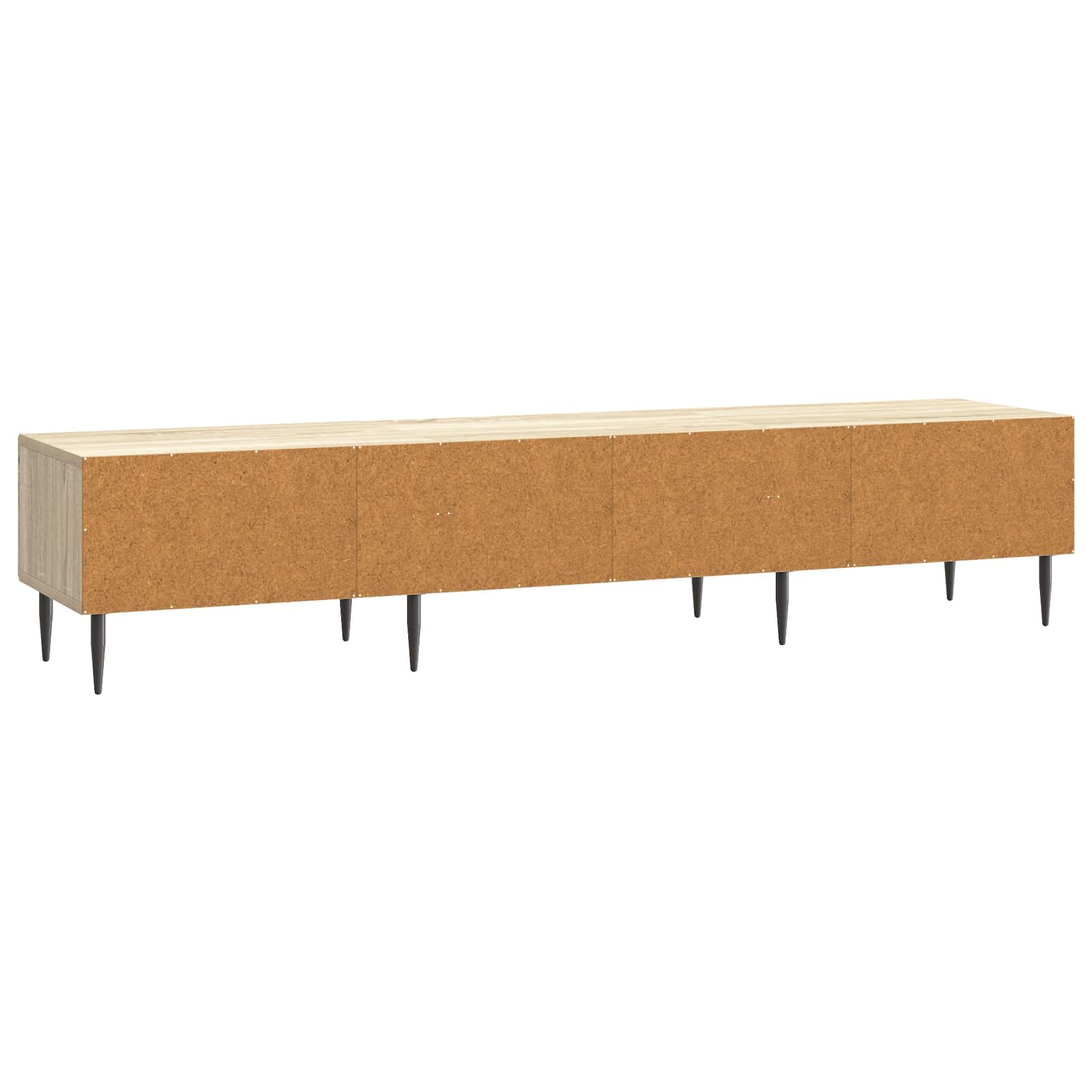 Meuble TV Chêne Sonoma 147 x 34,5 x 30 cm Bois d'ingénierie - XIOS