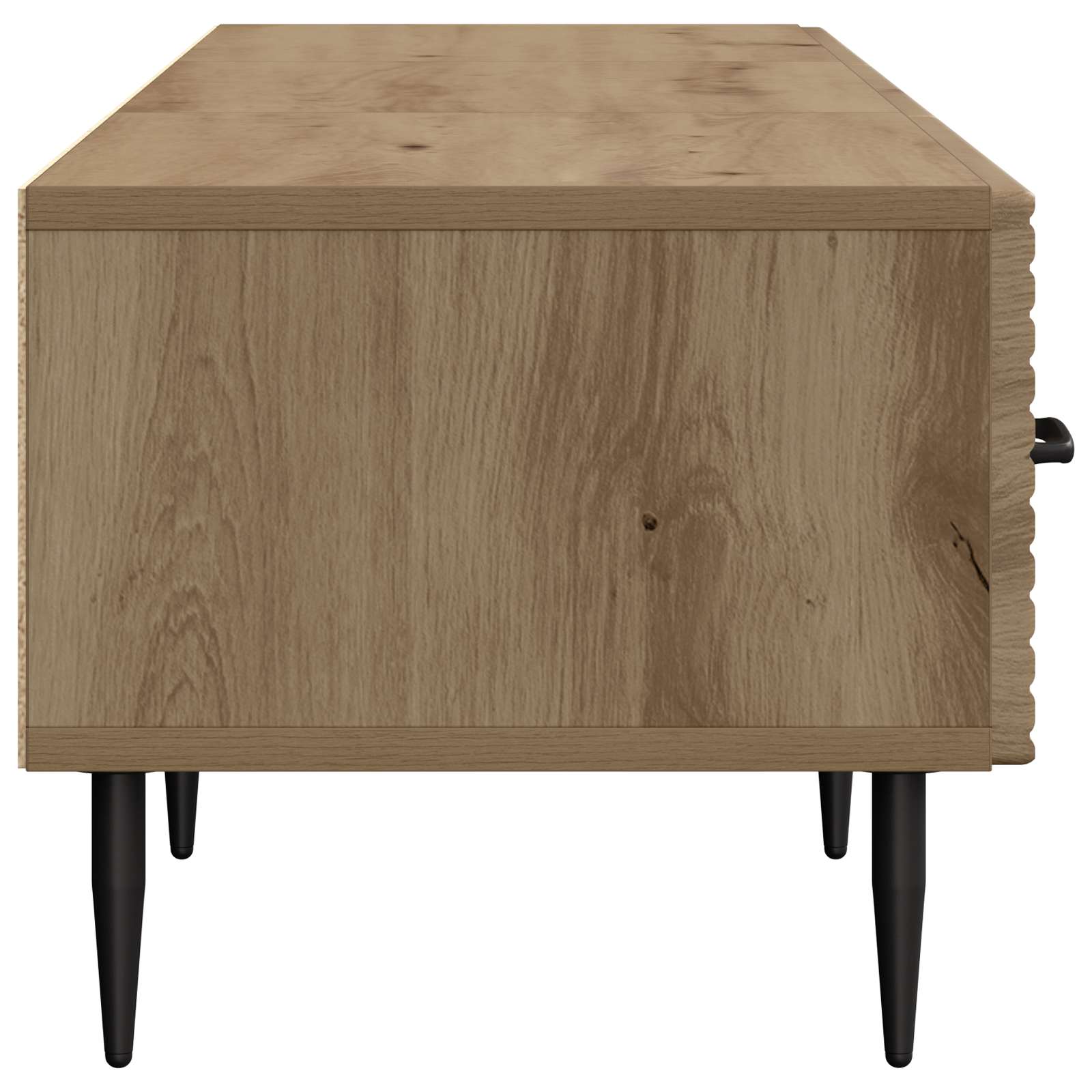 Meuble TV Chêne artisanal 147 x 34,5 x 30 cm Bois d'ingénierie - XIOS