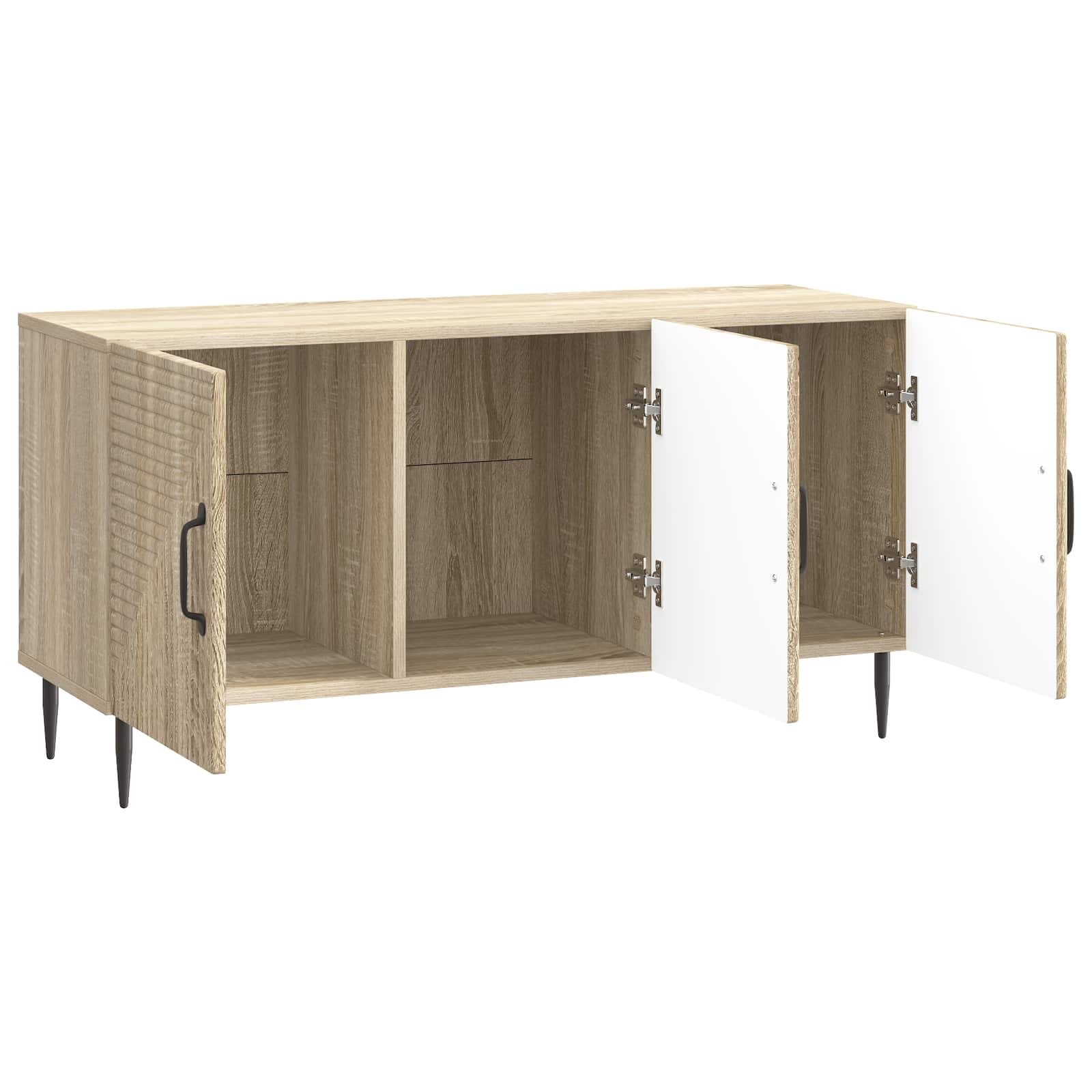 Meuble TV Chêne Sonoma 99 x 34,5 x 50 cm Bois d'ingénierie - XIOS