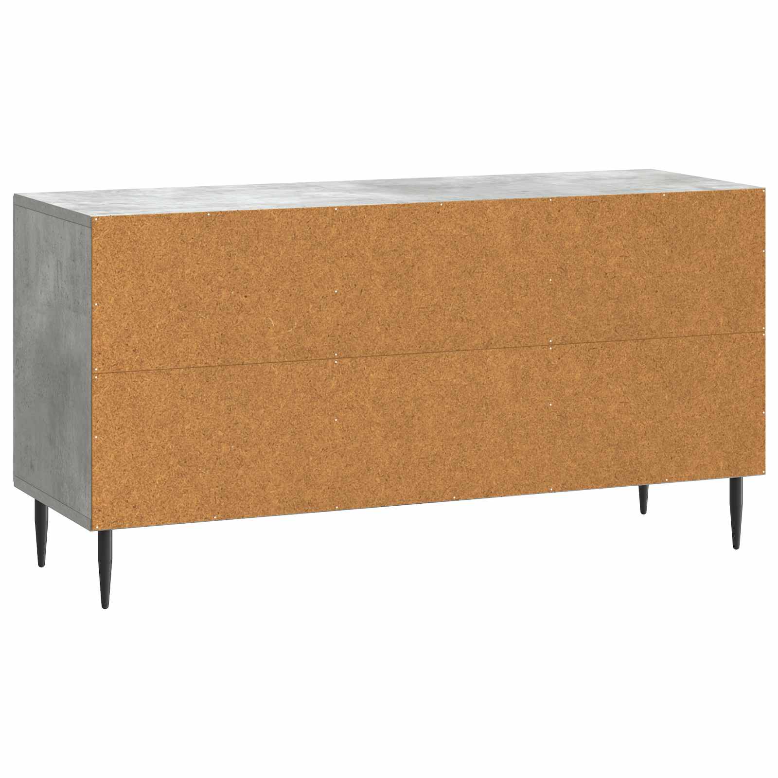 Meuble TV Gris béton 99 x 34,5 x 50 cm Bois d'ingénierie - XIOS